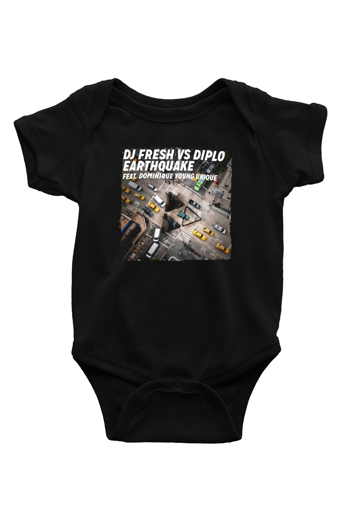 Diplo Siyah Bebek Body - Zıbın