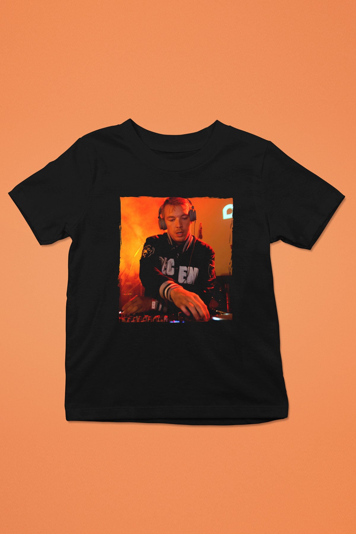 Diplo Siyah Unisex Çocuk Tişört