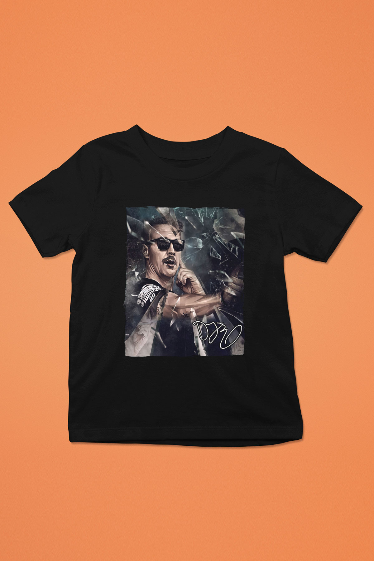 Diplo Siyah Unisex Çocuk Tişört