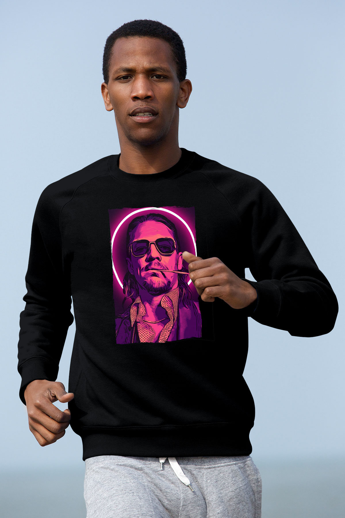 Diplo Siyah Unisex Sweatshirt