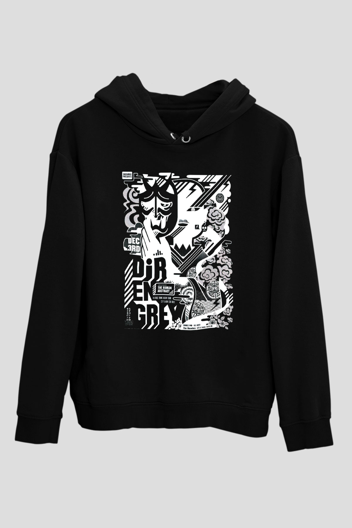 Dir En Grey Siyah Unisex Hoodie