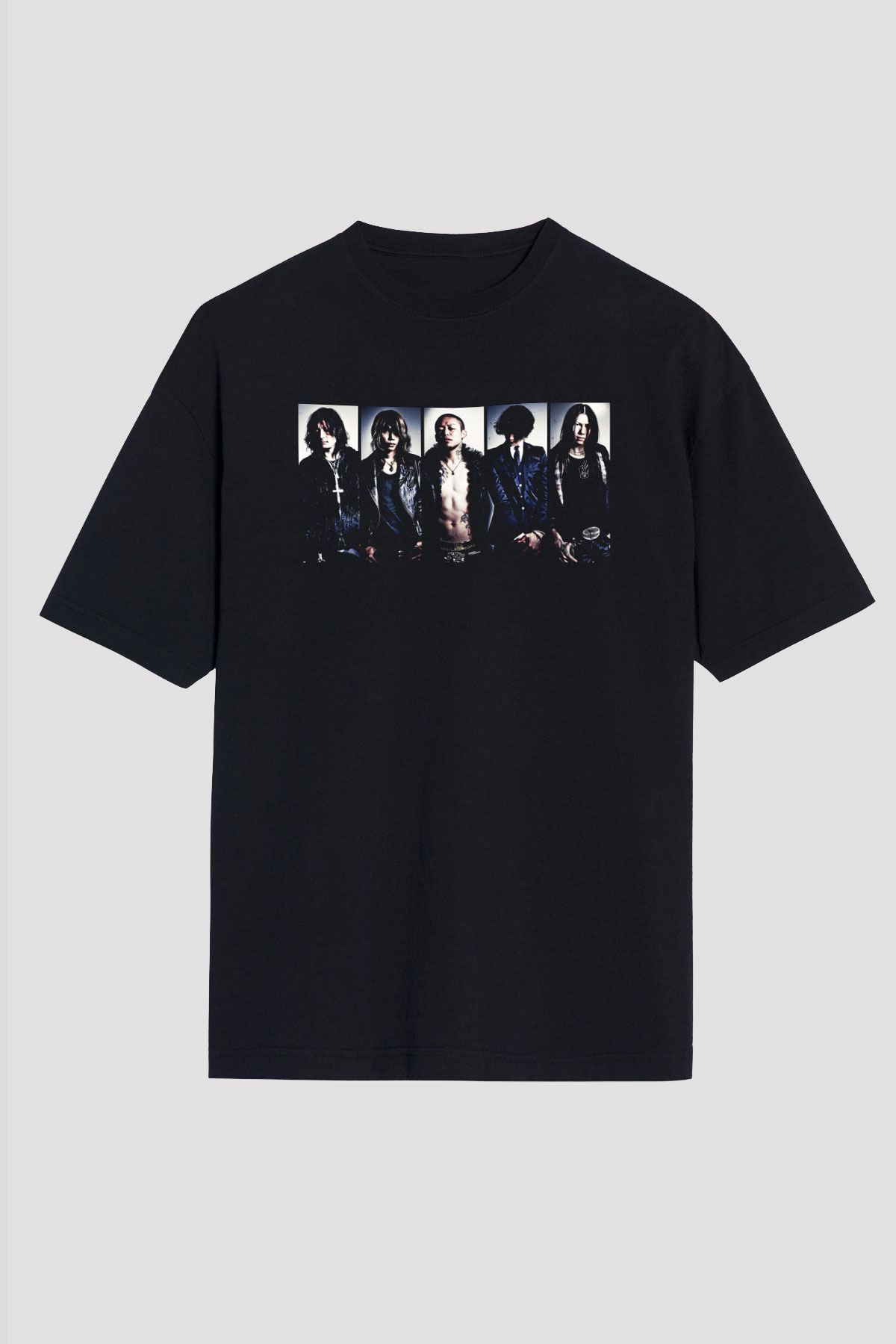 Dir En Grey Siyah Unisex Oversize Tişört T-Shirt