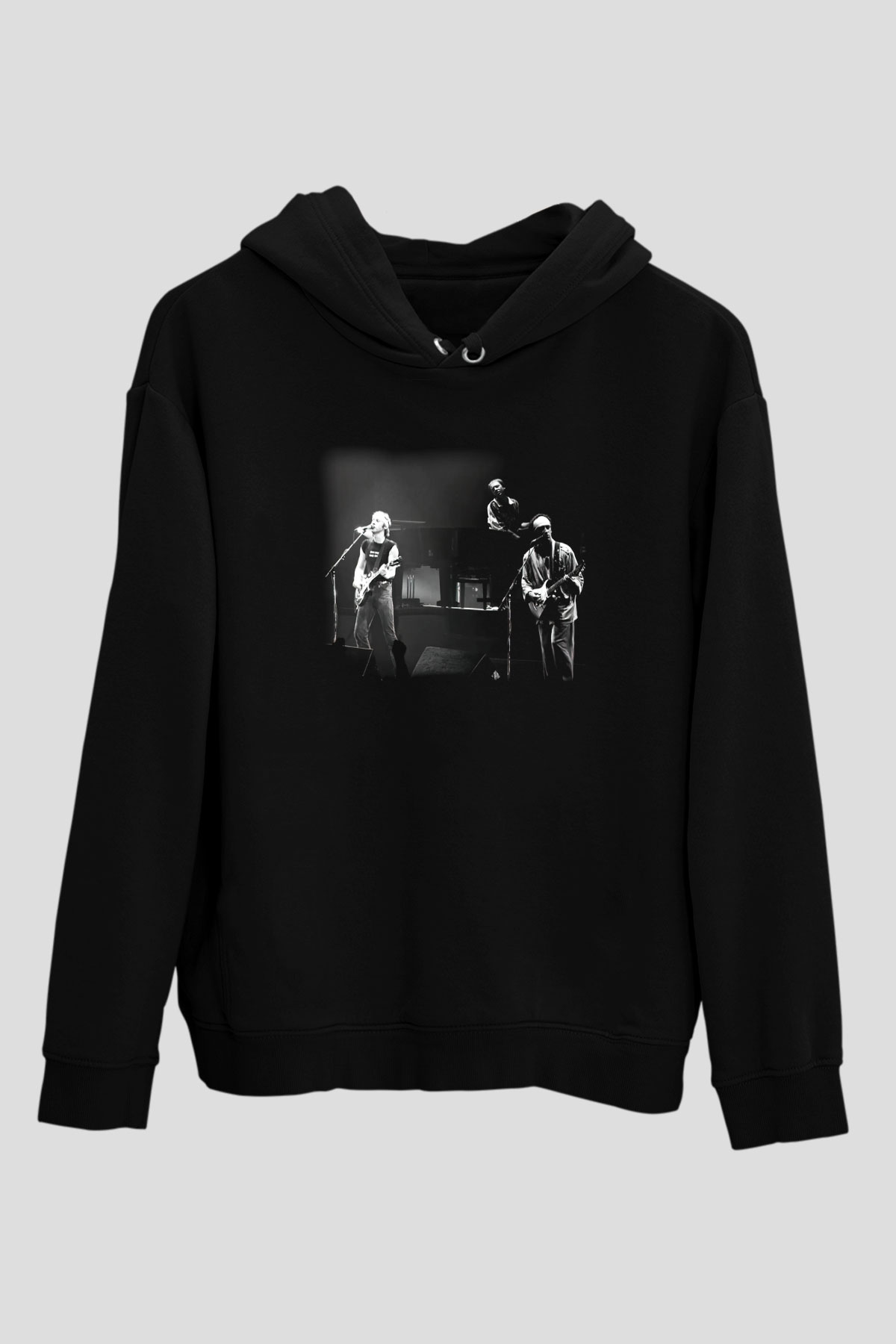 Dire Straits Siyah Unisex Hoodie