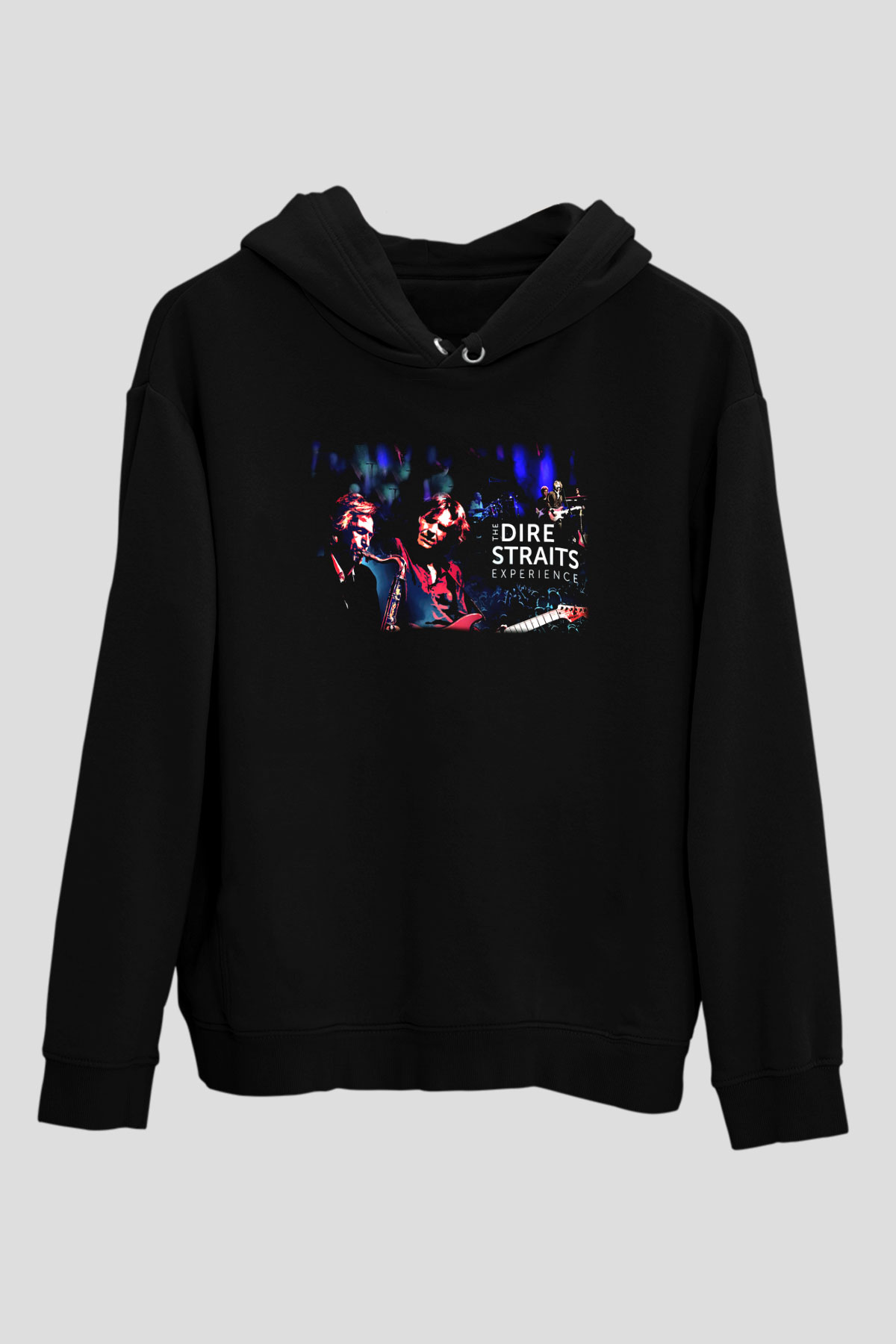 Dire Straits Siyah Unisex Hoodie
