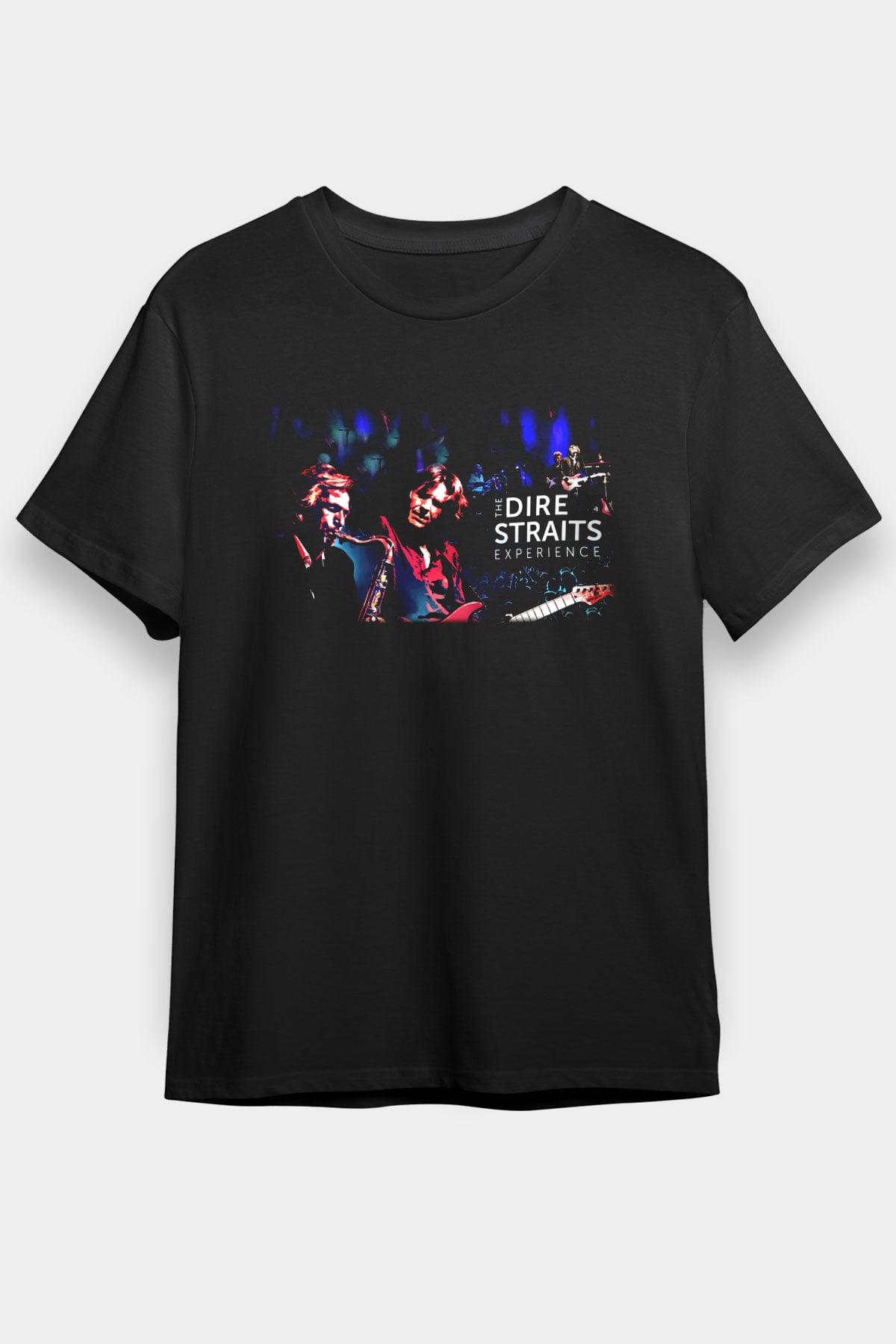 Dire Straits Siyah Unisex Tişört T-Shirt - TişörtFabrikası