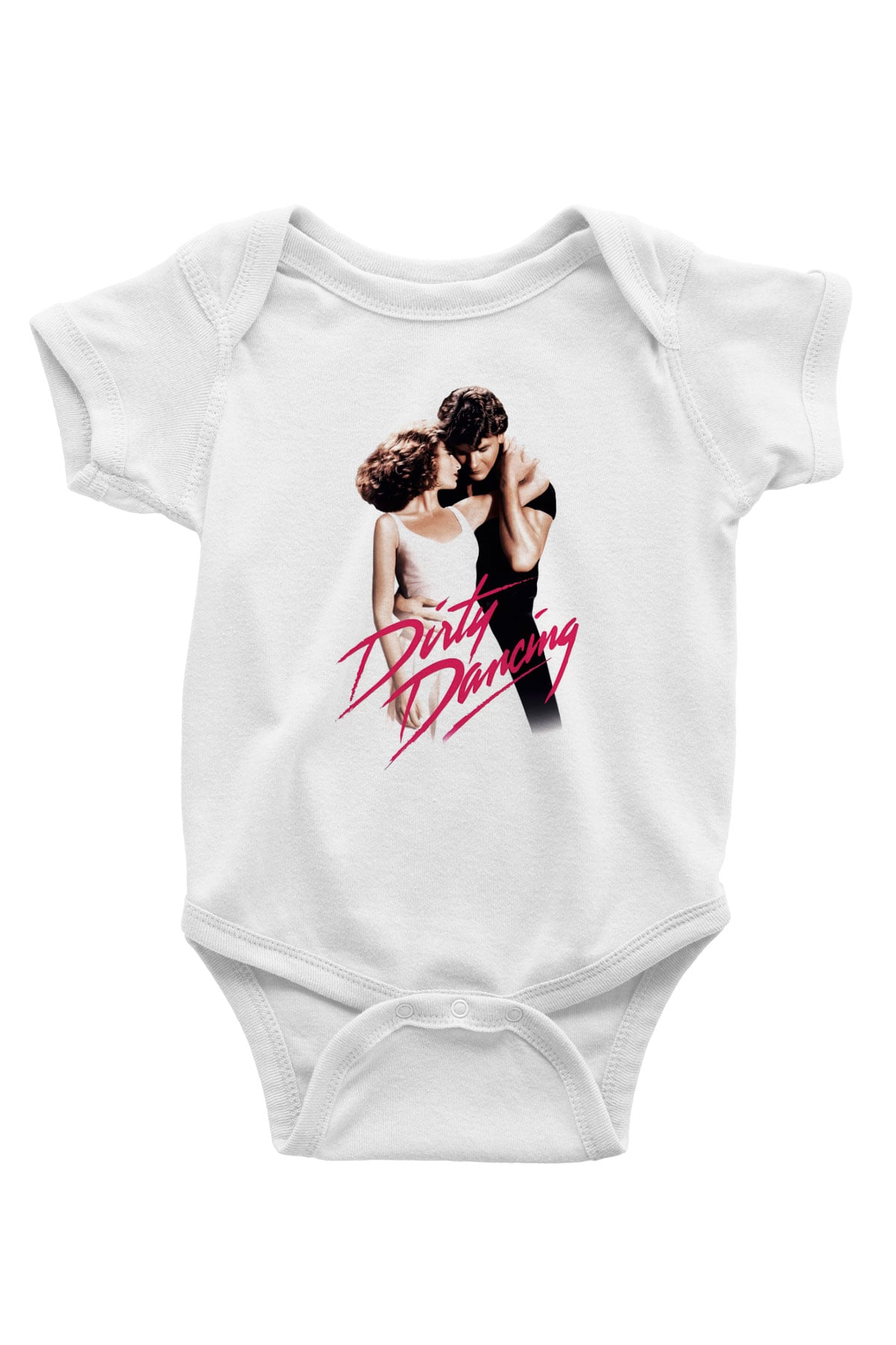 Dirty Dancing Baskılı Beyaz Unisex Bebek Body - Zıbın