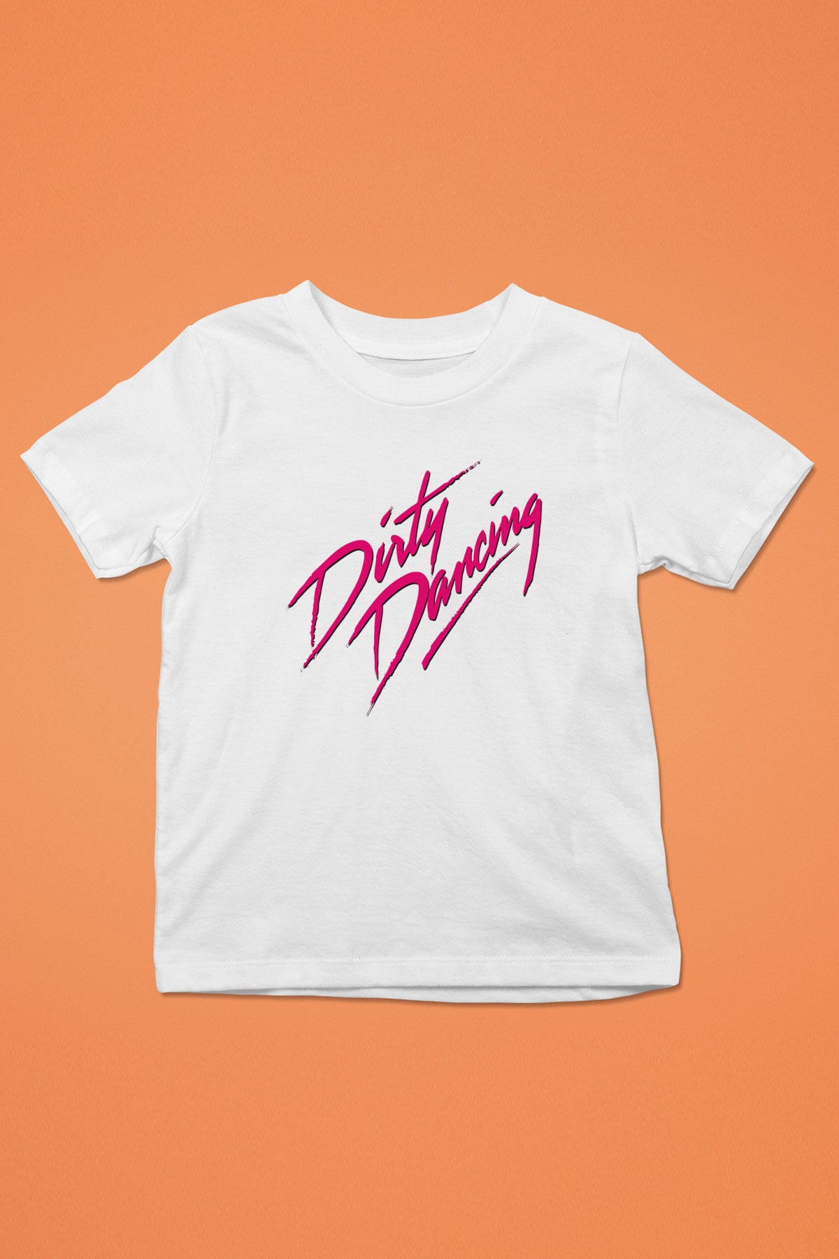 Dirty Dancing Baskılı Beyaz Unisex Çocuk Tişört