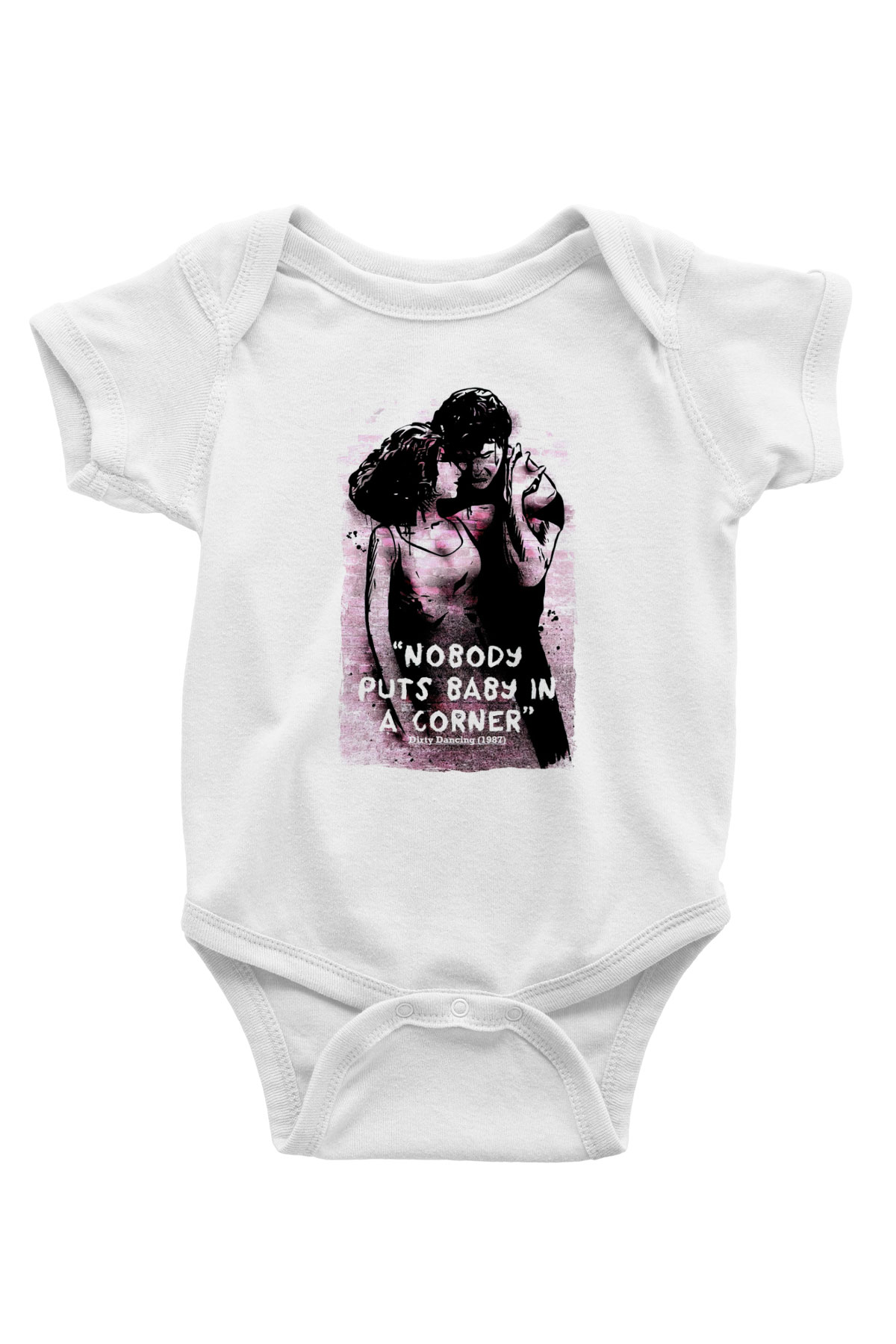 Dirty Dancing Beyaz Bebek Body - Zıbın