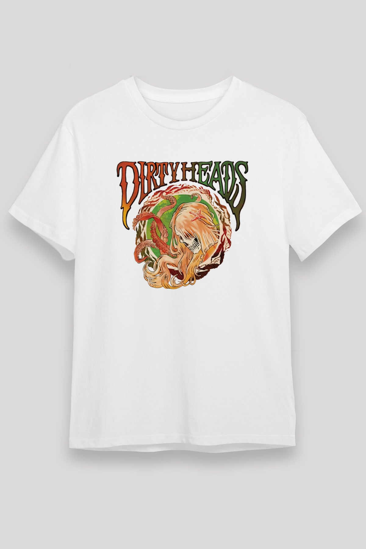 Dirty Heads Beyaz Unisex Tişört T-Shirt - TişörtFabrikası