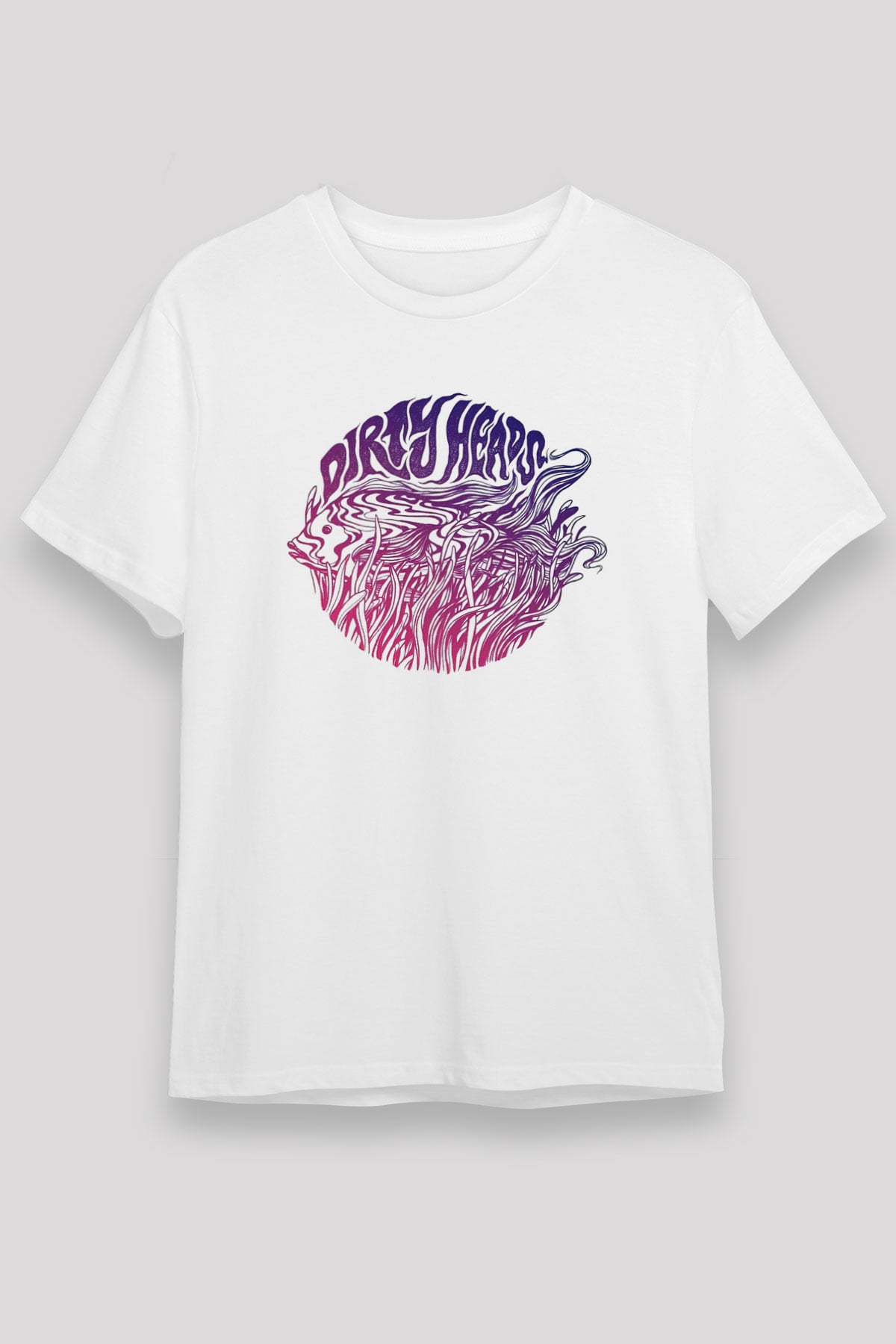 Dirty Heads Beyaz Unisex Tişört T-Shirt - TişörtFabrikası