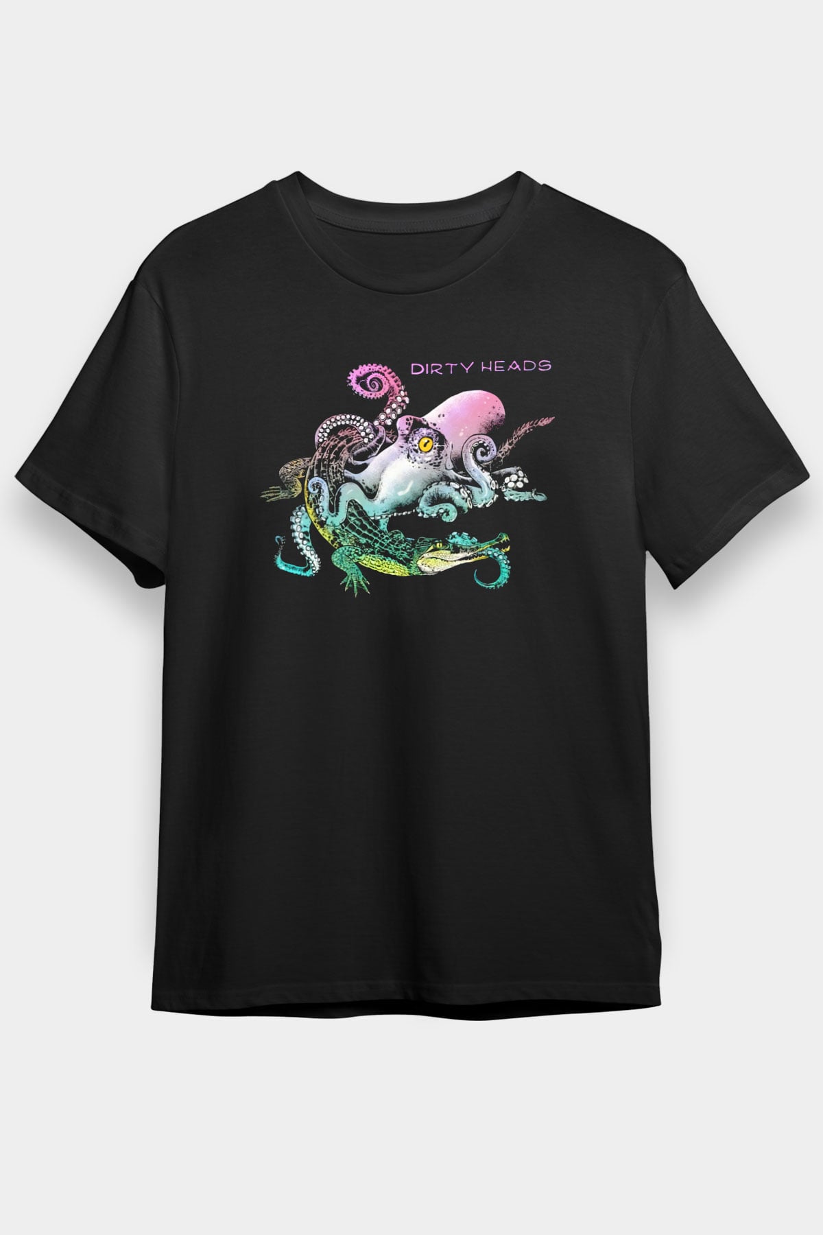 Dirty Heads Siyah Unisex Tişört T-Shirt - TişörtFabrikası