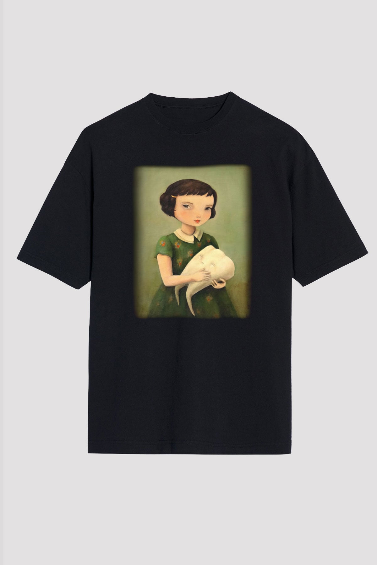 Diş hekimi Siyah Unisex Oversize Tişört T-Shirt