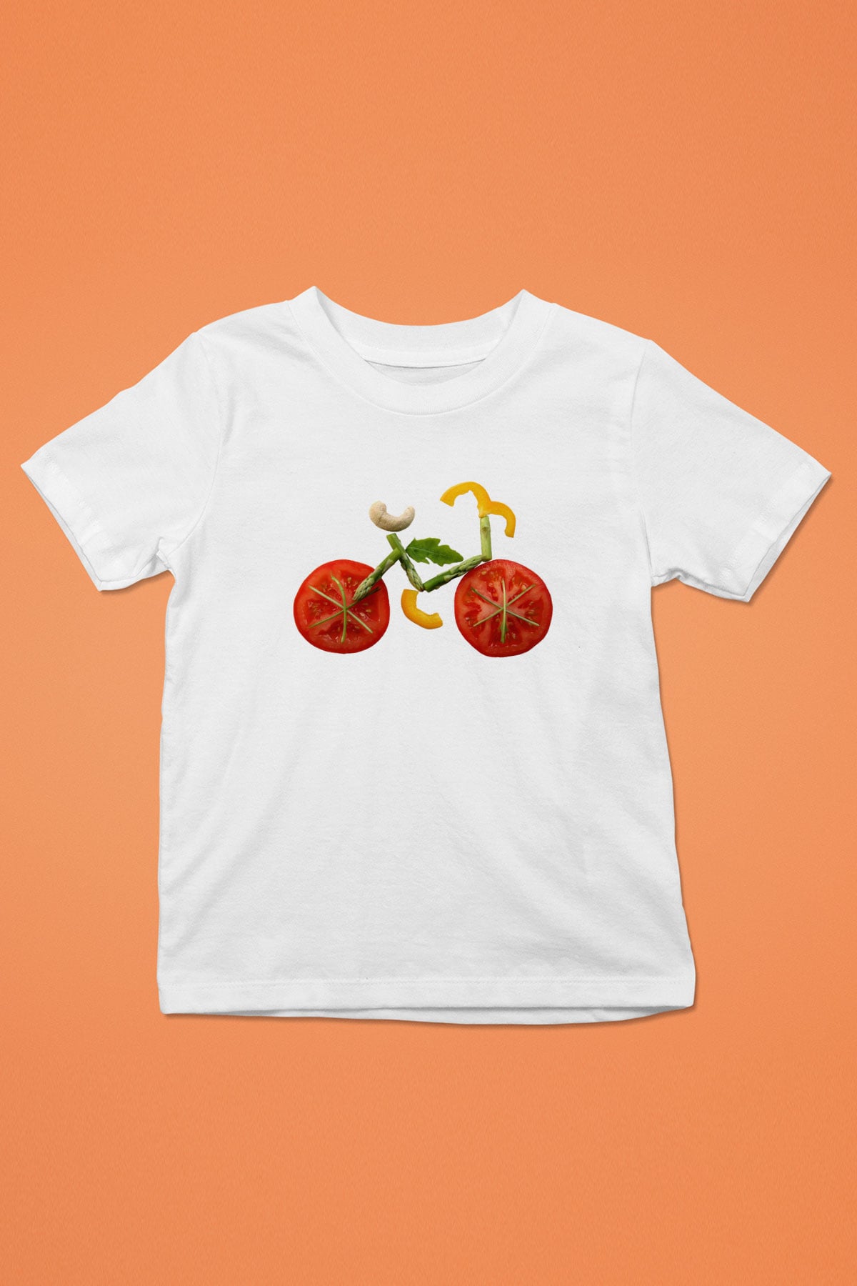Diyetisyen Baskılı Beyaz Unisex Çocuk Tişört