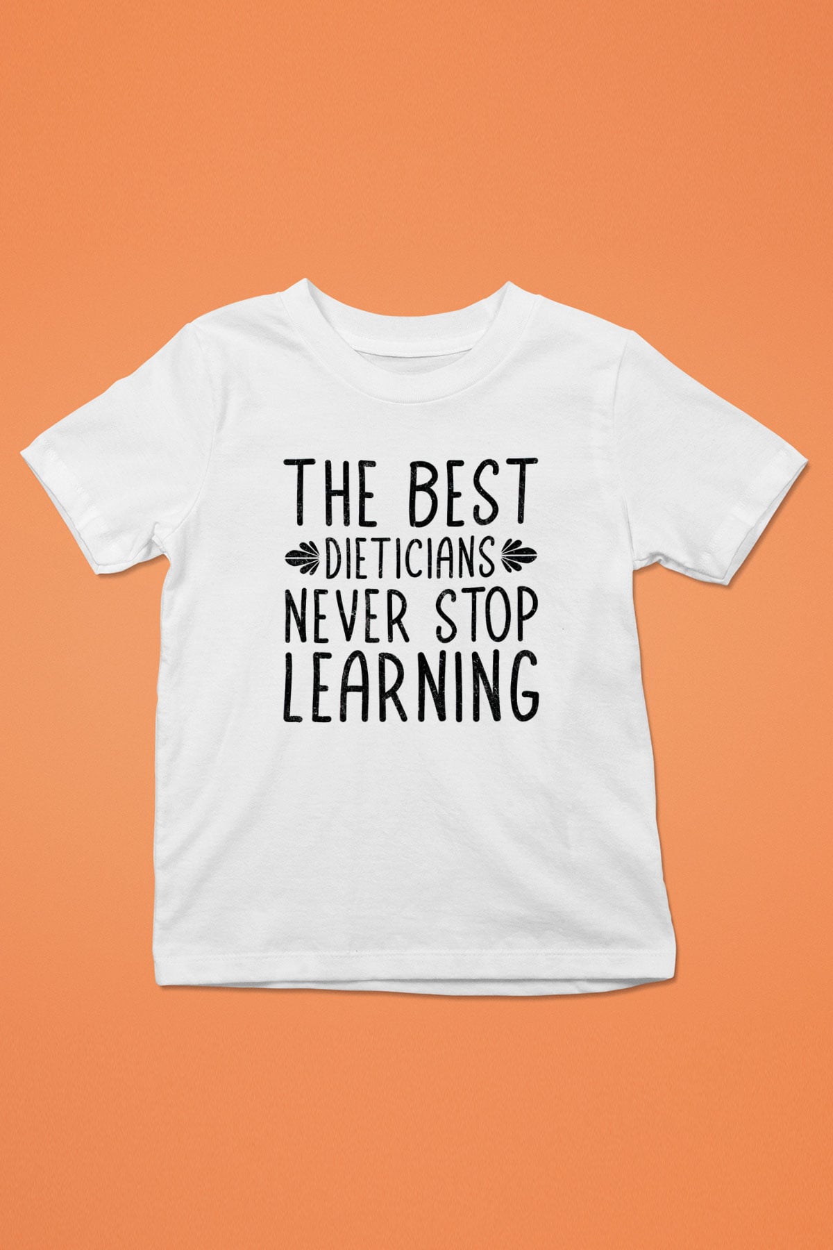 Diyetisyen Beyaz Unisex Çocuk Tişört