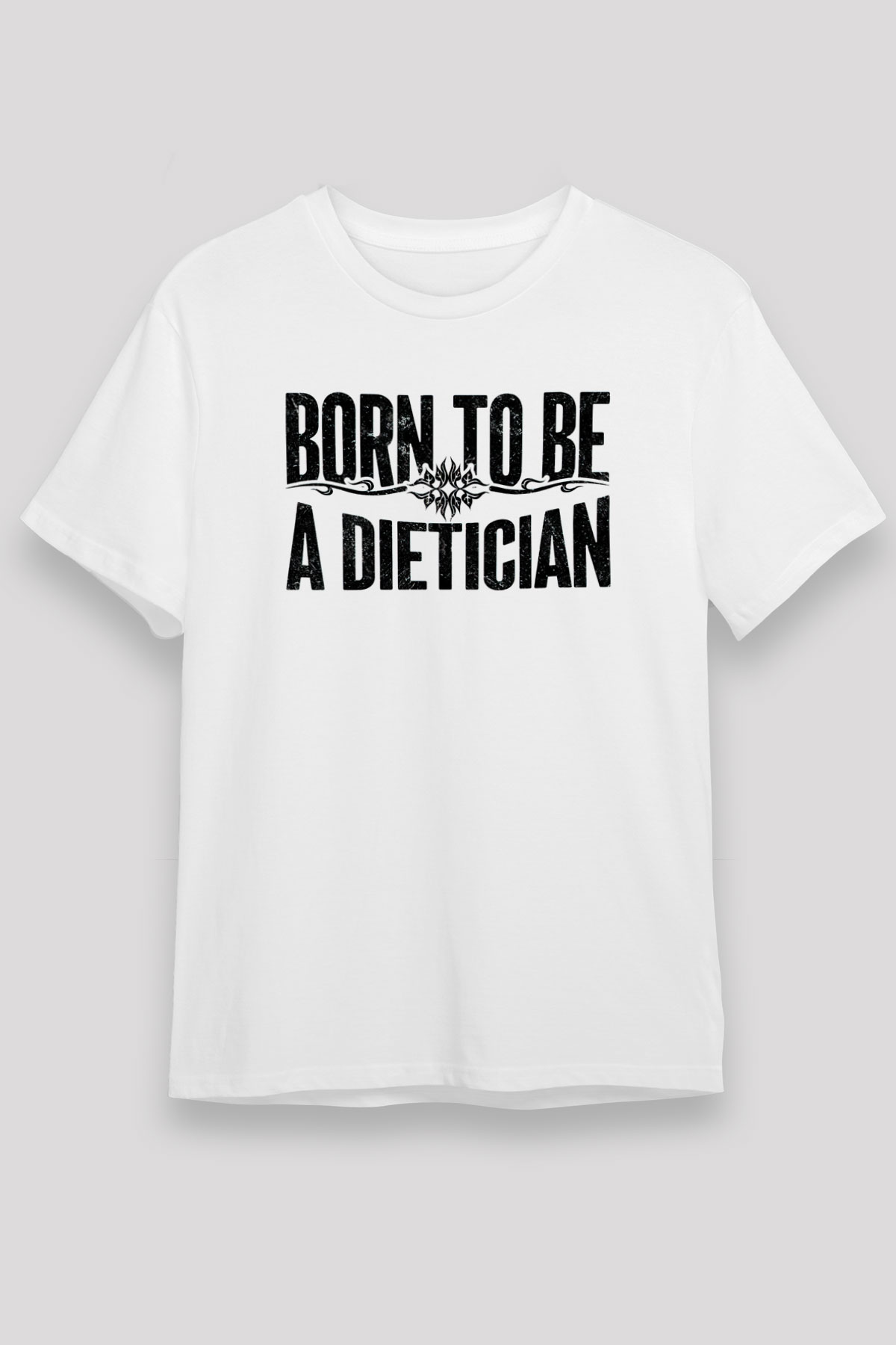 Diyetisyen Beyaz Unisex Tişört T-Shirt - TişörtFabrikası