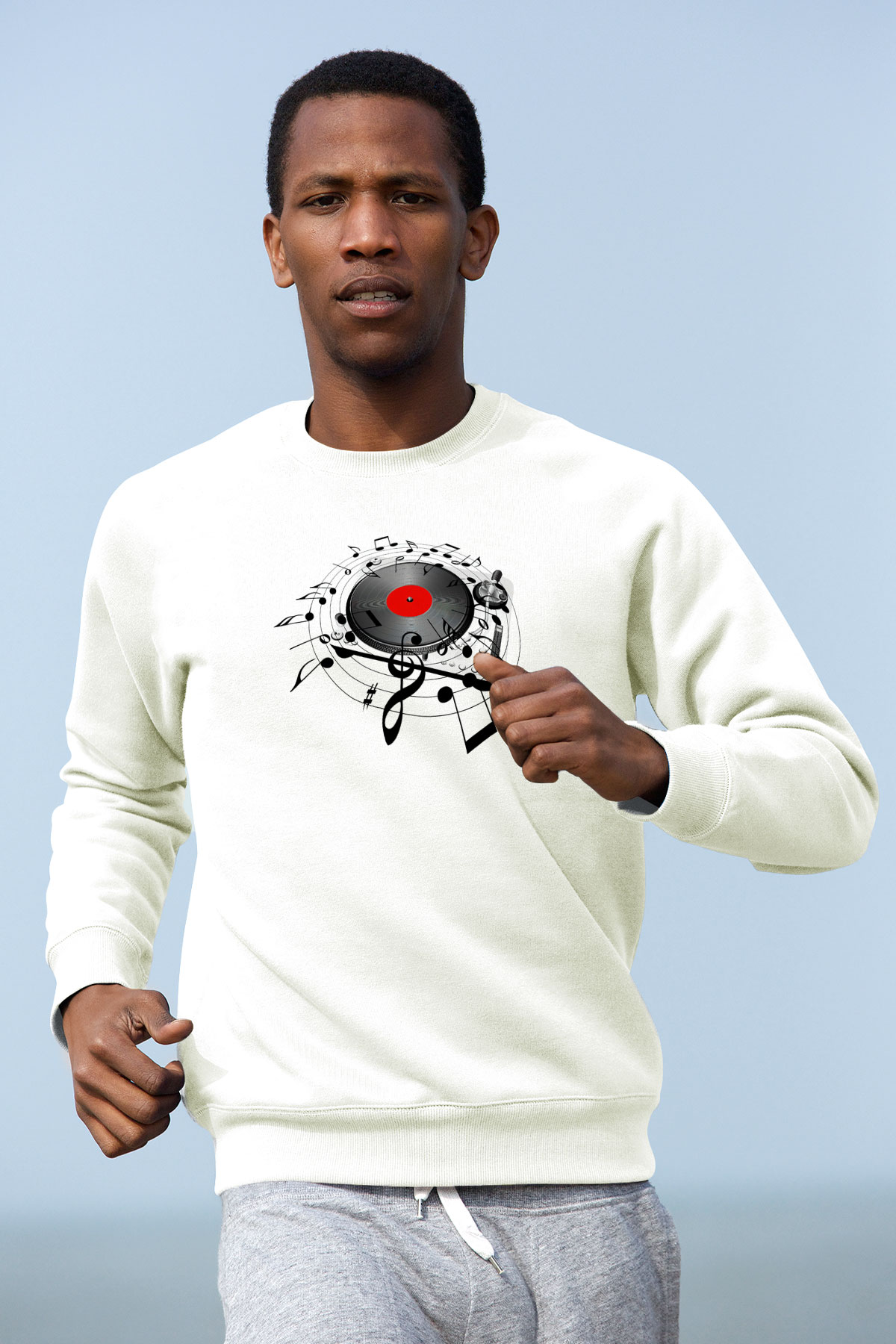DJ Beyaz Unisex Sweatshirt