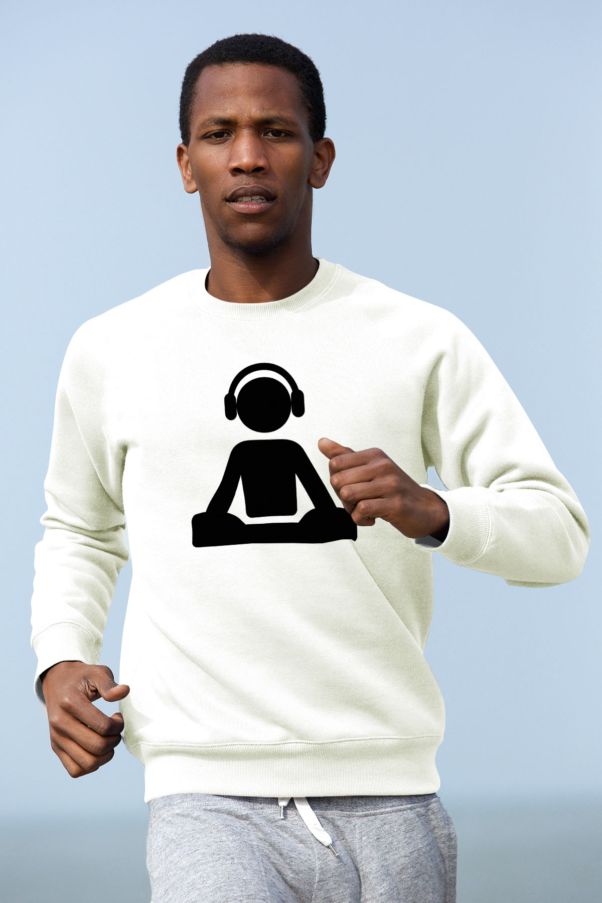 DJ Beyaz Unisex Sweatshirt