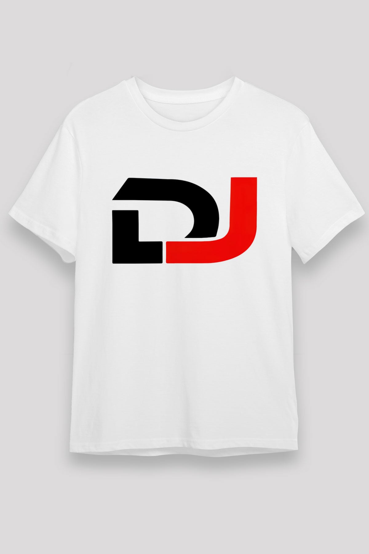 DJ Beyaz Unisex Tişört T-Shirt - TişörtFabrikası