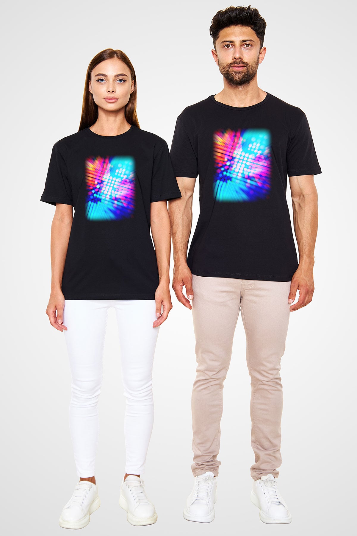 DJ Siyah Unisex Tişört T-Shirt - TişörtFabrikası