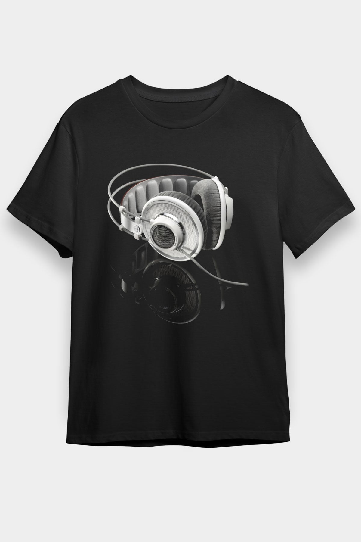 DJ Siyah Unisex Tişört T-Shirt - TişörtFabrikası