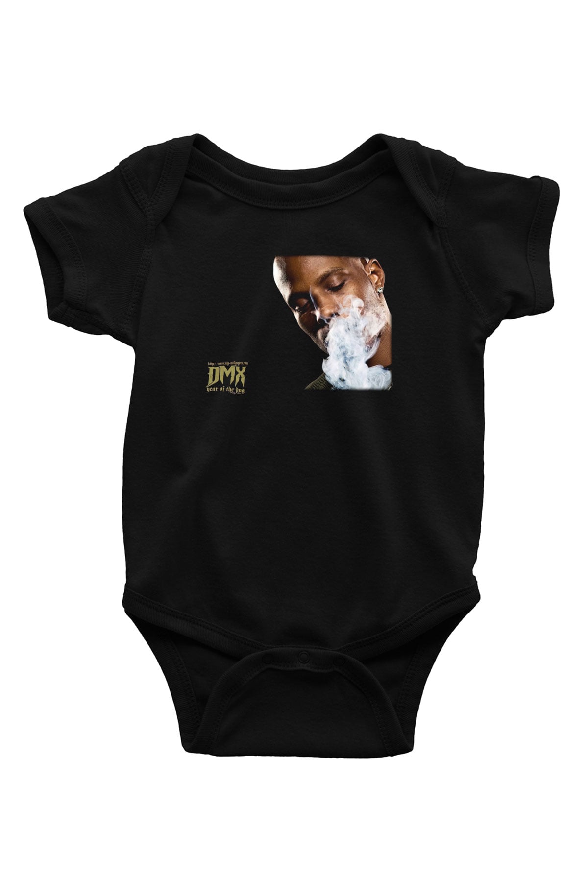 DMX Siyah Bebek Body - Zıbın
