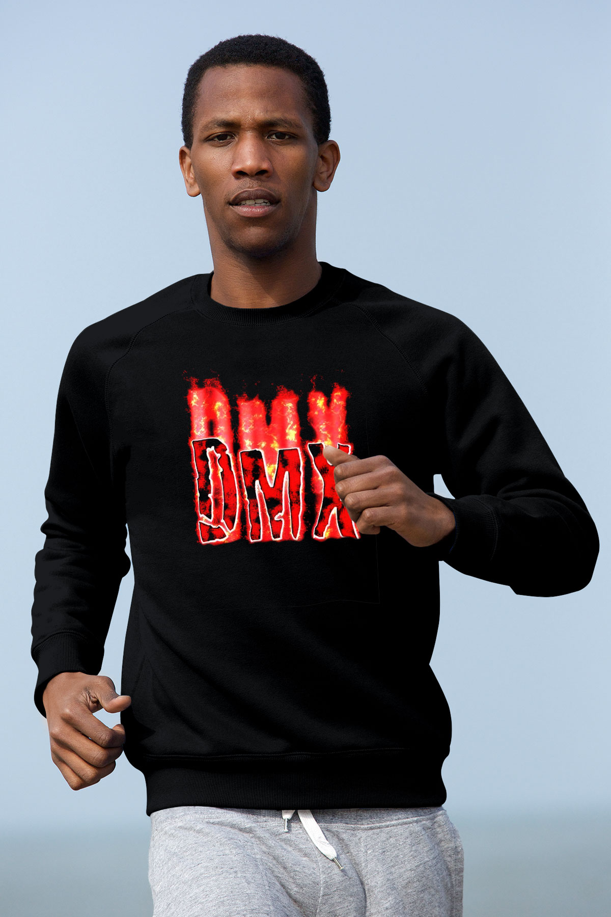 DMX Siyah Unisex Sweatshirt