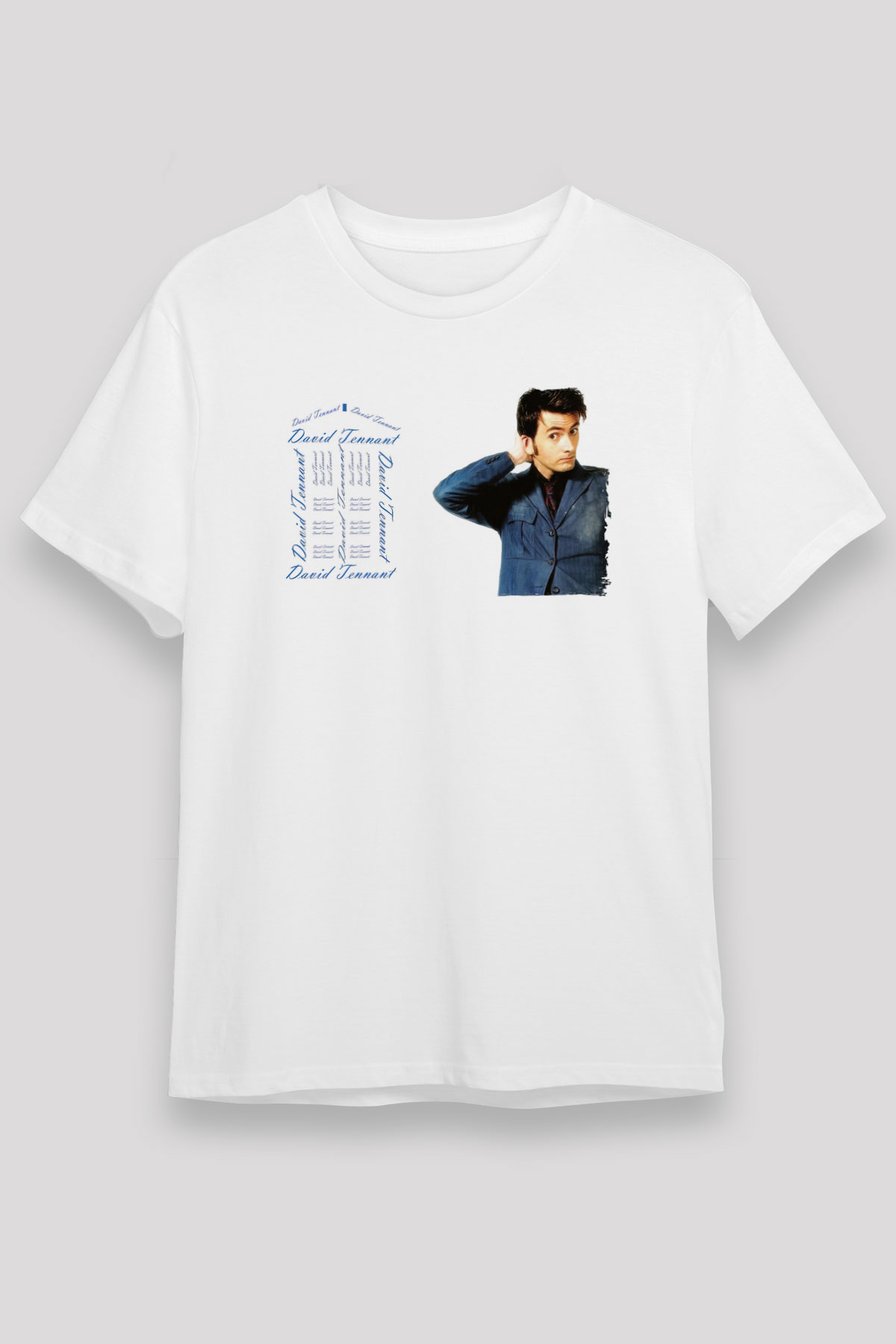 Doctor Who Beyaz Unisex Tişört T-Shirt