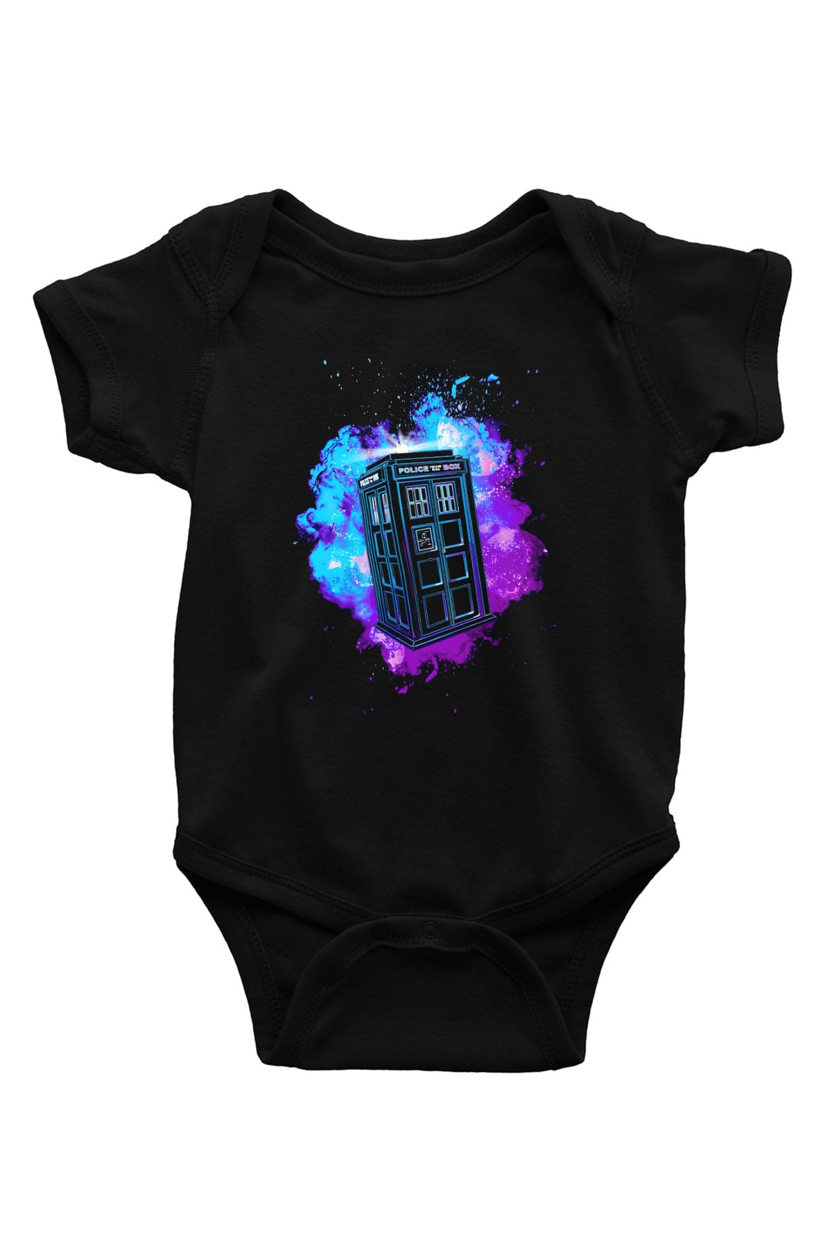 Doctor Who Siyah Bebek Body - Zıbın