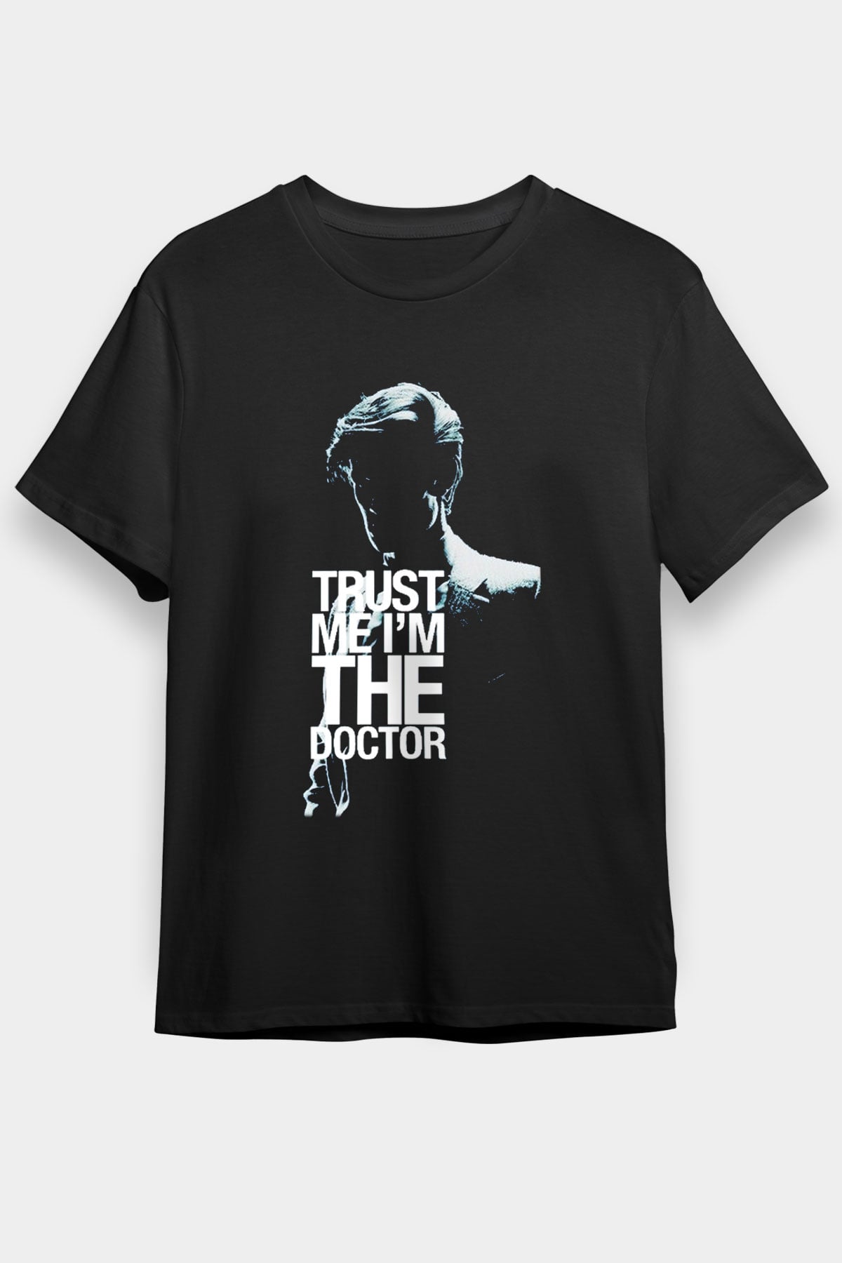 Doctor Who Siyah Unisex Tişört T-Shirt