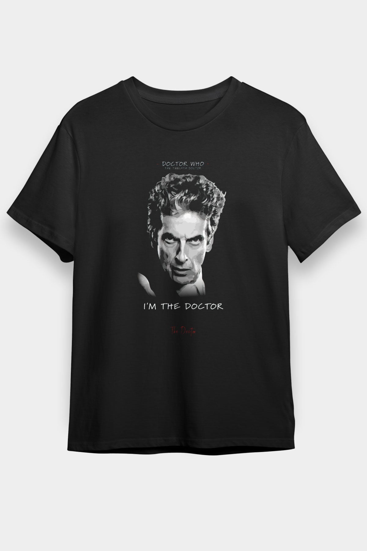 Doctor Who Siyah Unisex Tişört T-Shirt