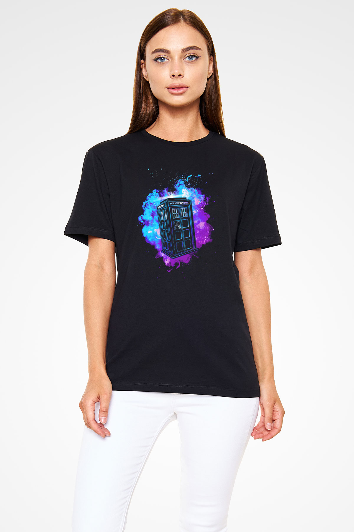 Doctor Who Siyah Unisex Tişört T-Shirt