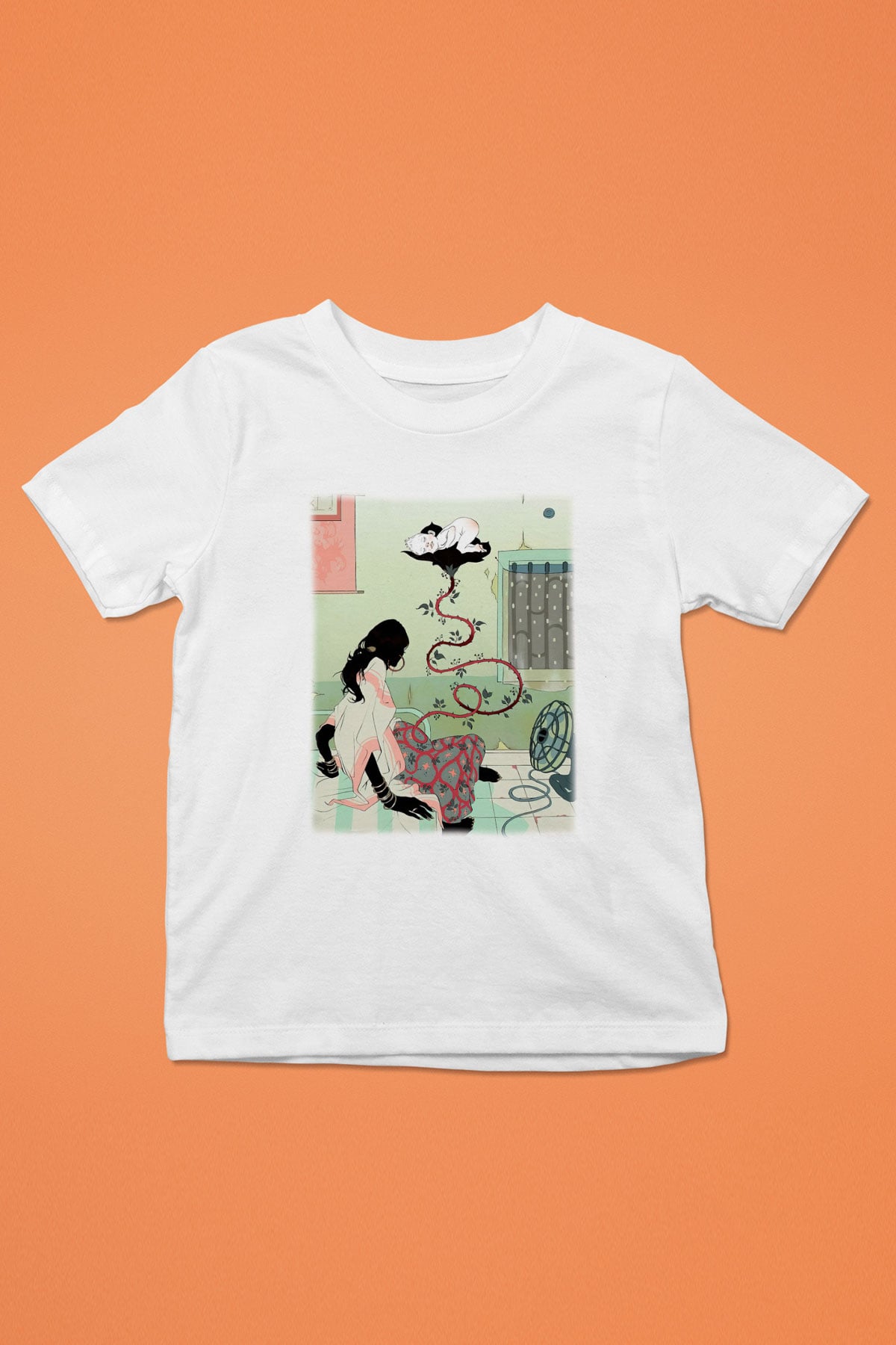 Doğum uzmanı Baskılı Beyaz Unisex Çocuk Tişört