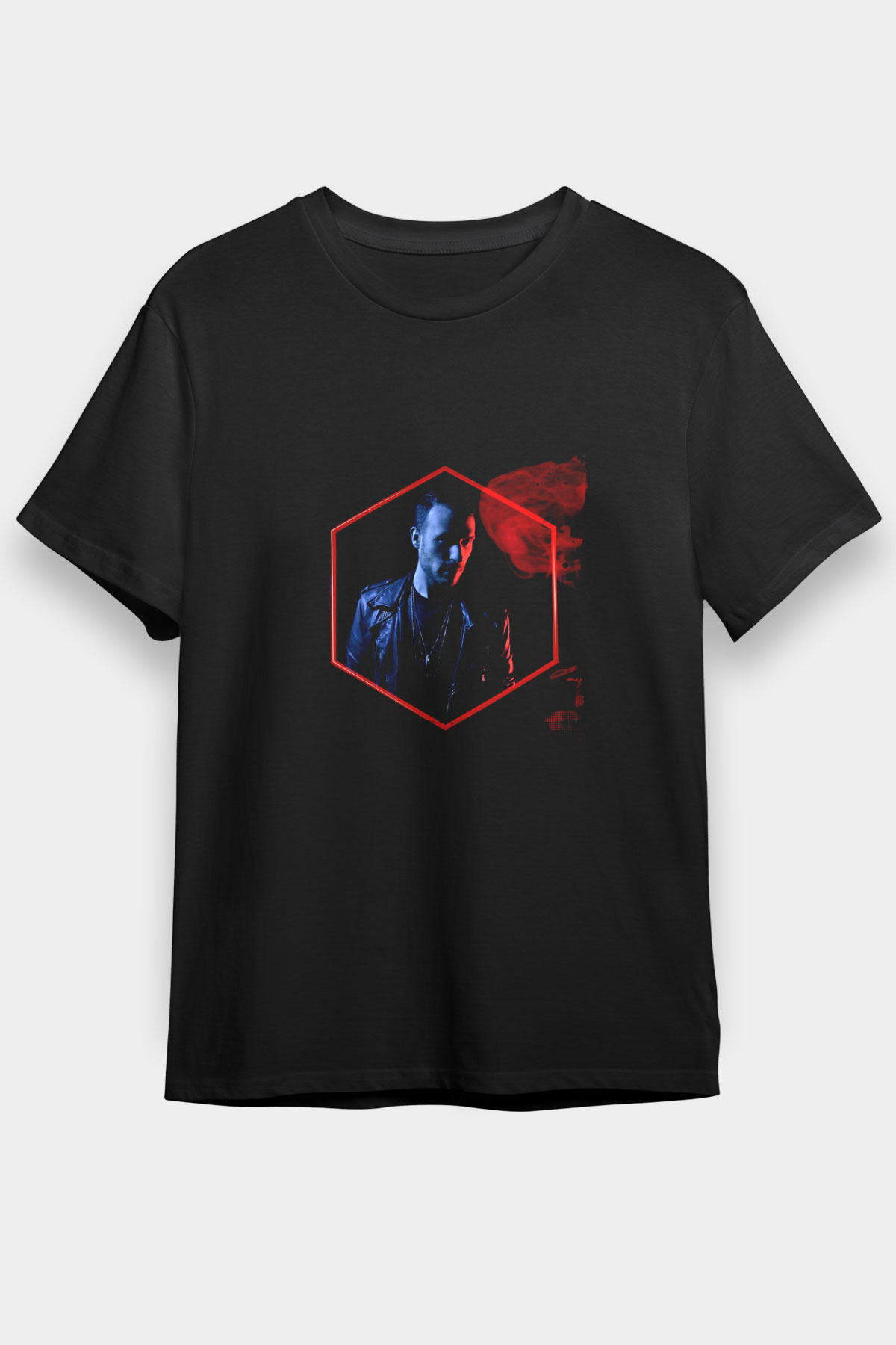 Don Diablo Baskılı Unisex Siyah Tişört