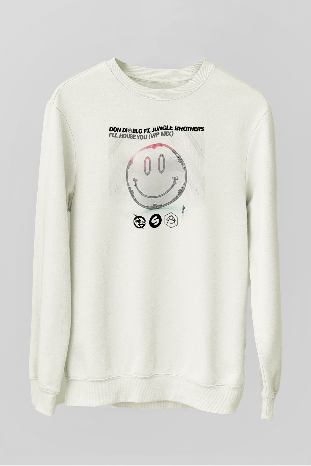 Don Diablo Beyaz Unisex Sweatshirt