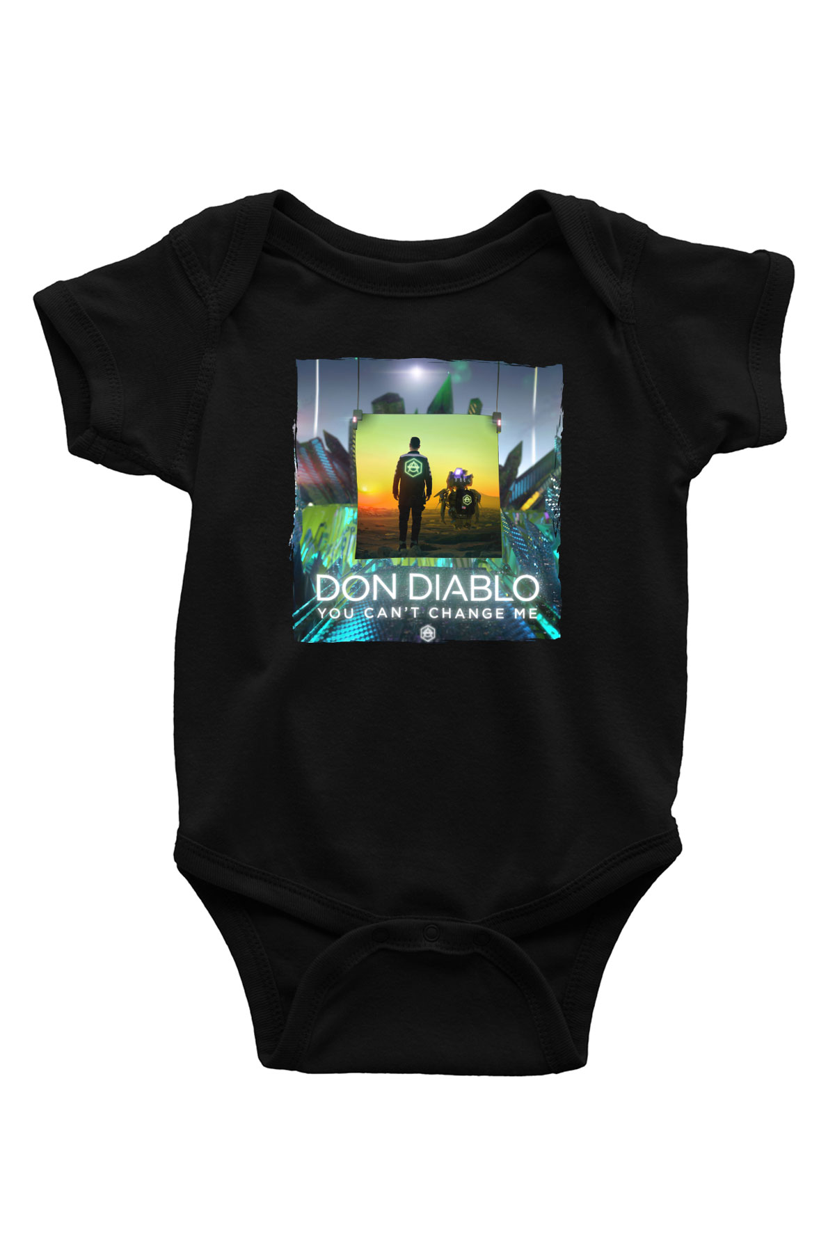 Don Diablo Siyah Bebek Body - Zıbın