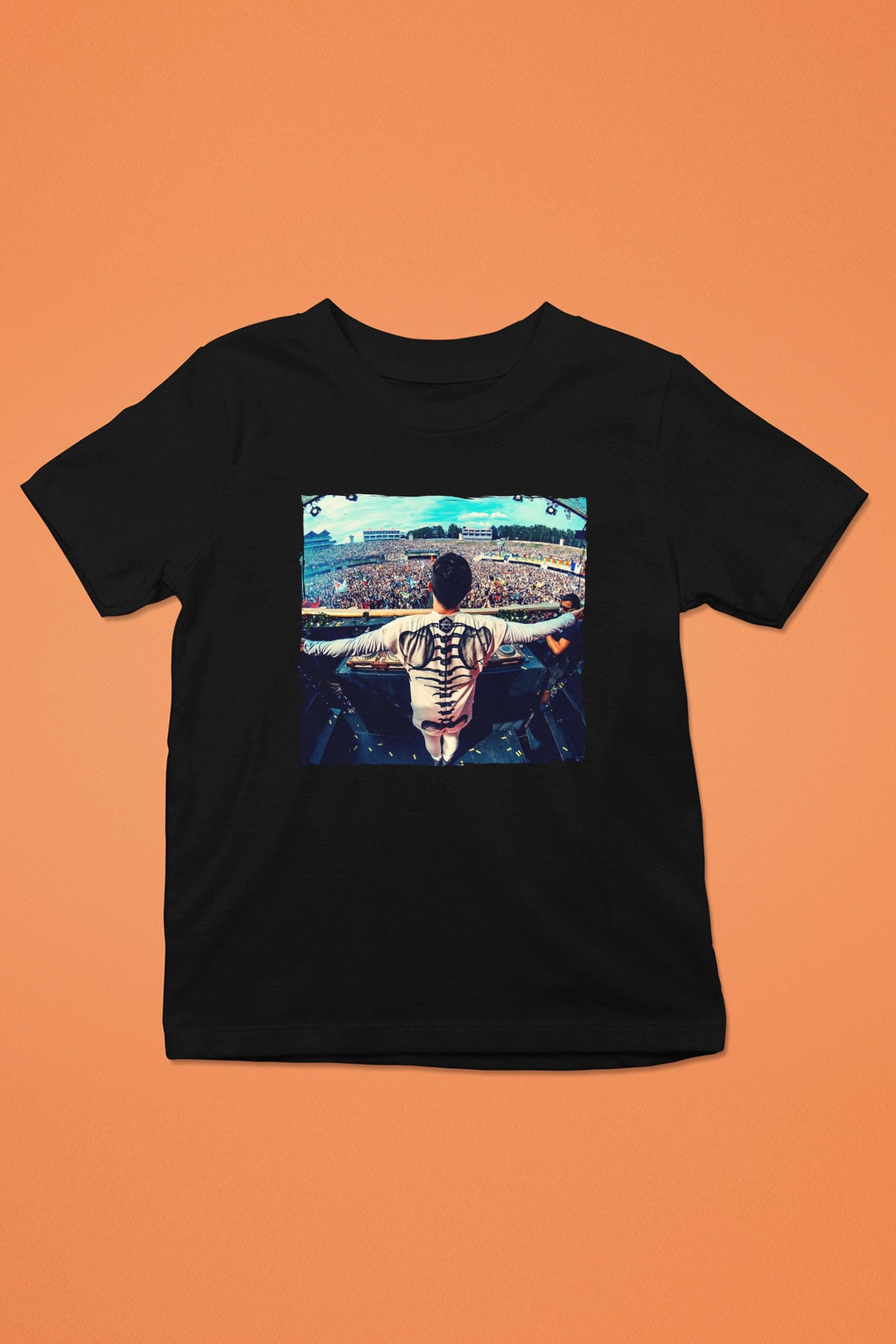 Don Diablo Siyah Unisex Çocuk Tişört
