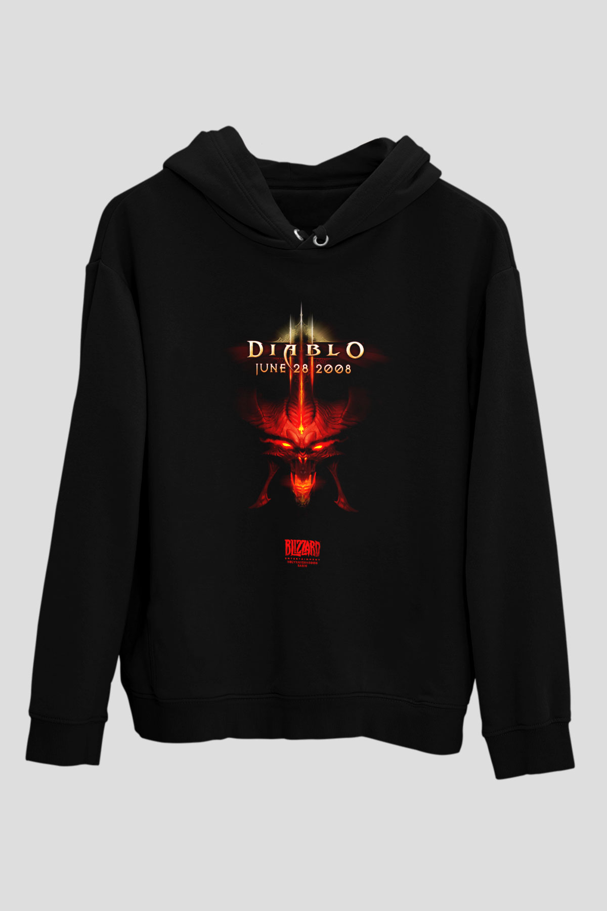 Don Diablo Siyah Unisex Hoodie