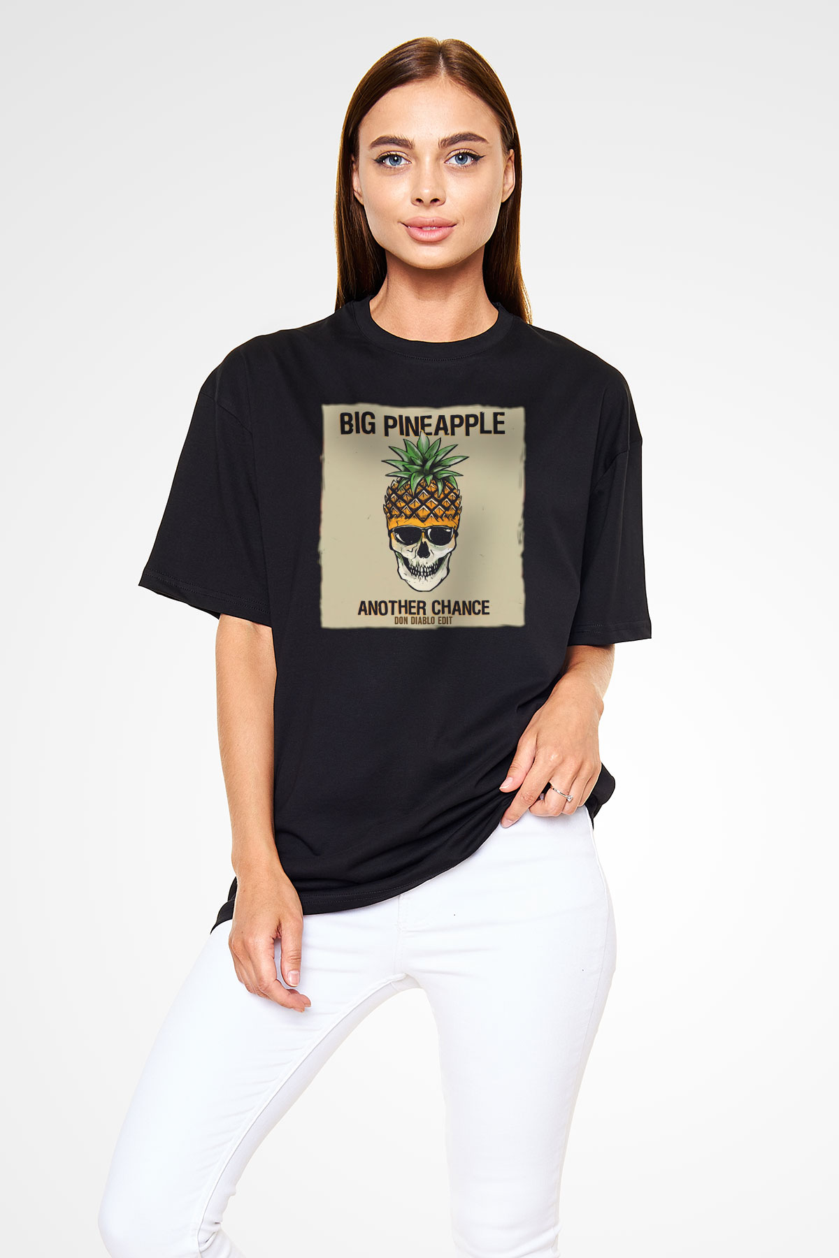 Don Diablo Siyah Oversize Tişört Oversize T-shirt - TişörtFabrikası