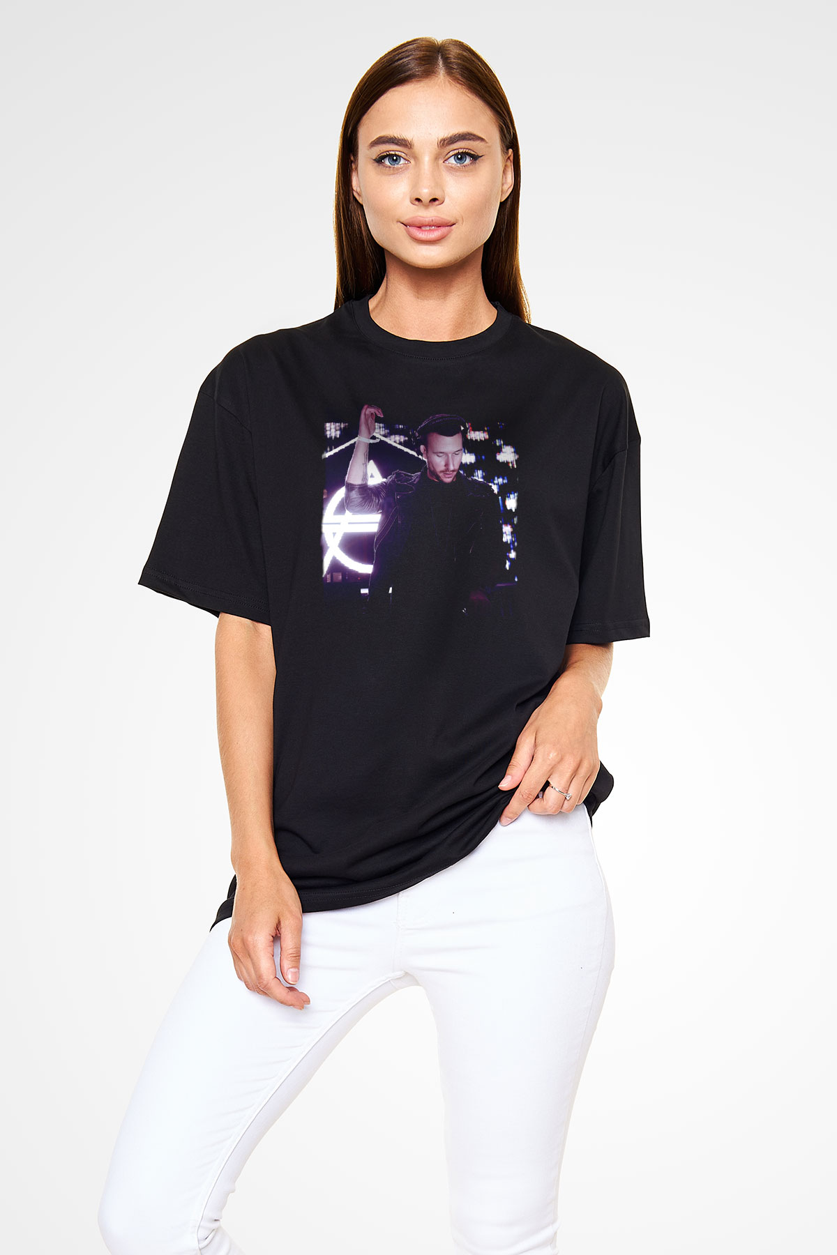 Don Diablo Siyah Oversize Tişört Oversize T-shirt - TişörtFabrikası