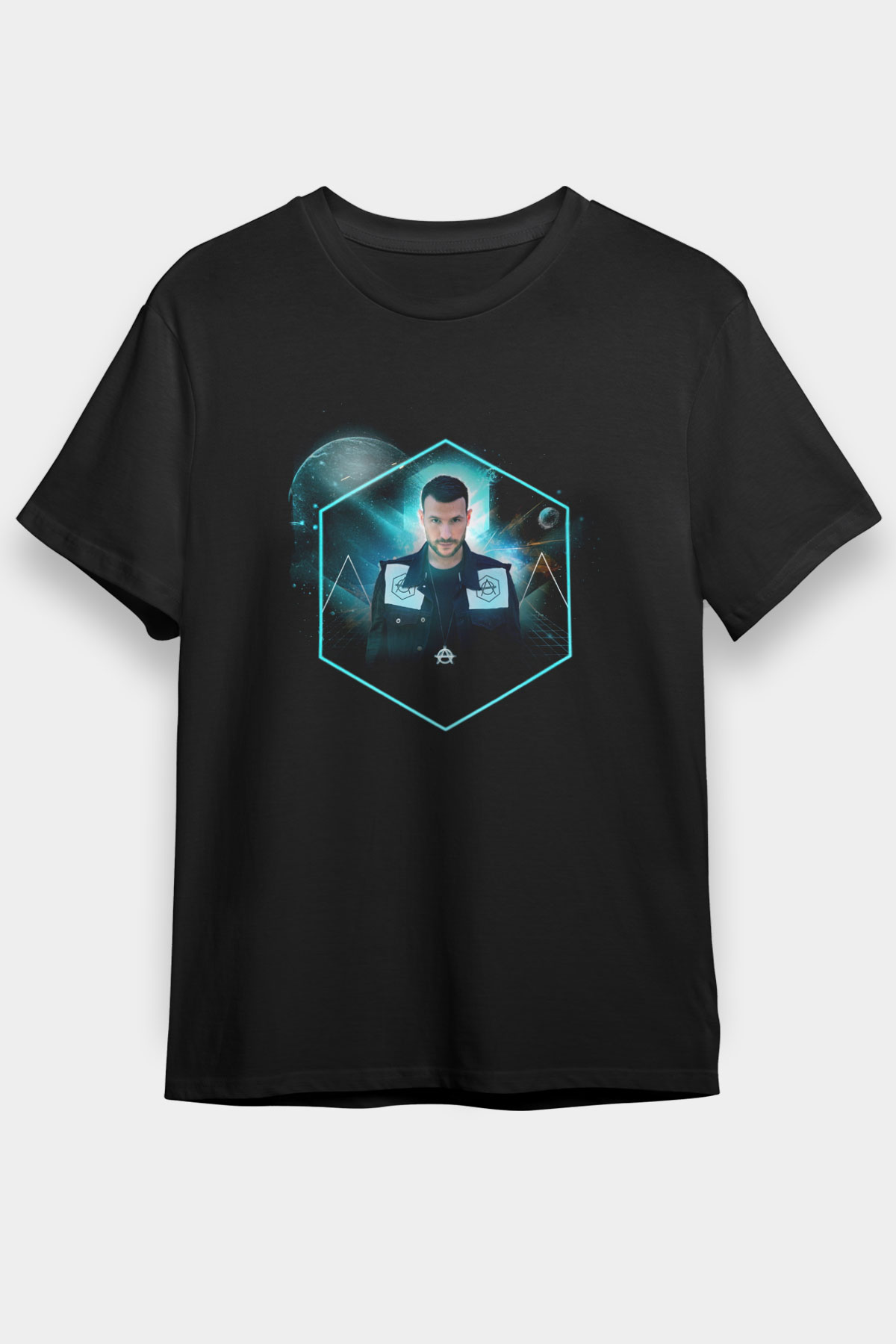 Don Diablo Siyah Unisex Tişört T-Shirt - TişörtFabrikası