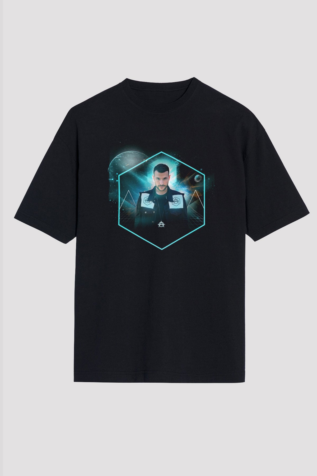 Don Diablo Siyah Oversize Tişört Oversize T-shirt - TişörtFabrikası