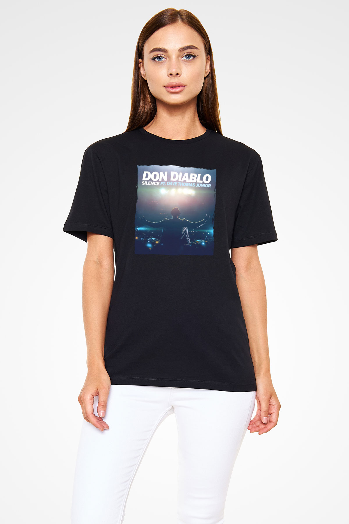 Don Diablo Siyah Unisex Tişört T-Shirt - TişörtFabrikası
