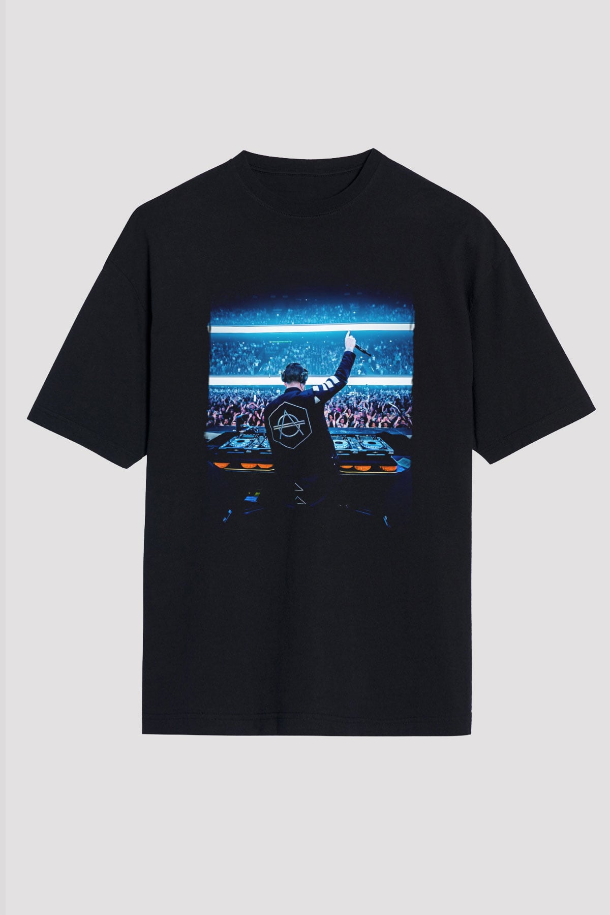 Don Diablo Siyah Oversize Tişört Oversize T-shirt - TişörtFabrikası