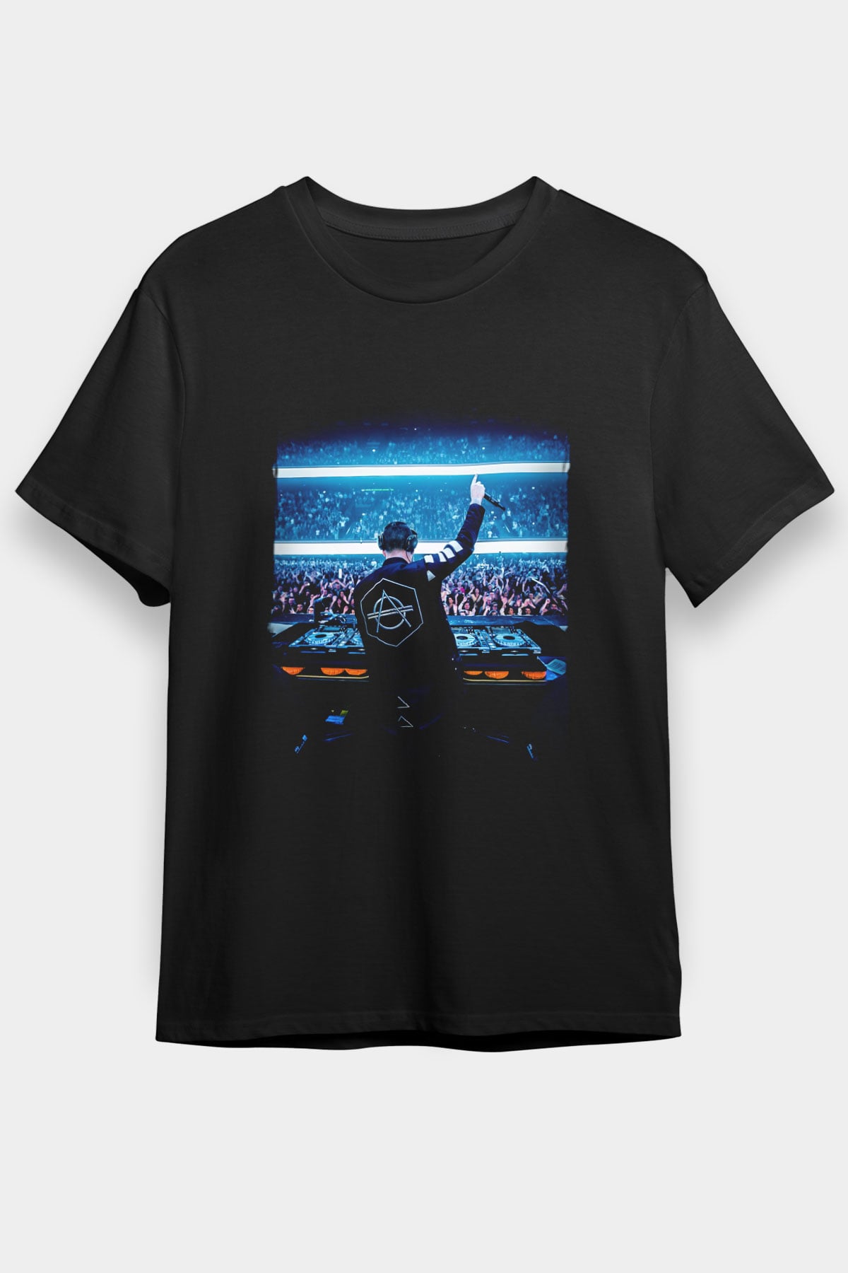 Don Diablo Siyah Unisex Tişört T-Shirt - TişörtFabrikası