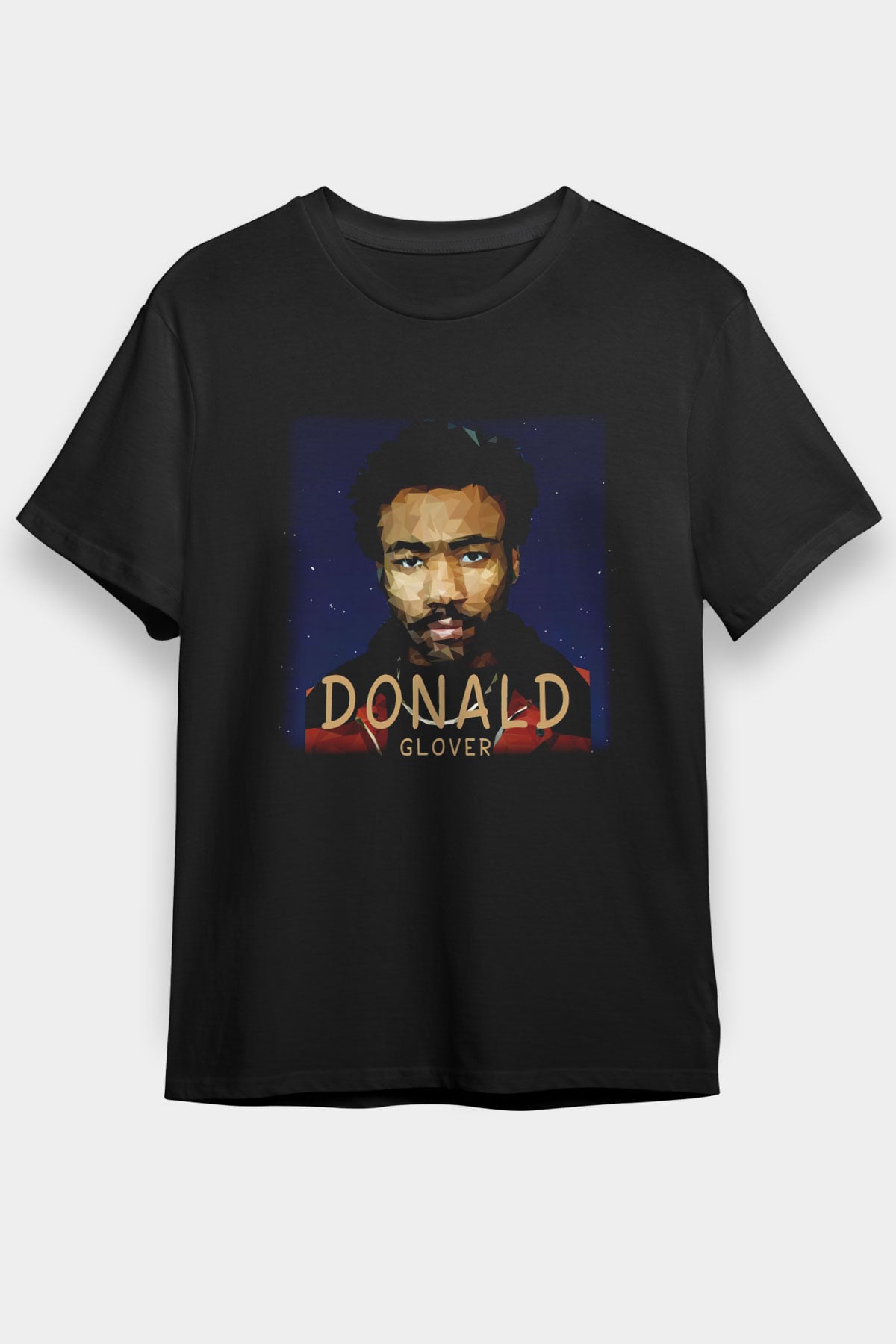 Donald Glover Siyah Unisex Tişört T-Shirt - TişörtFabrikası