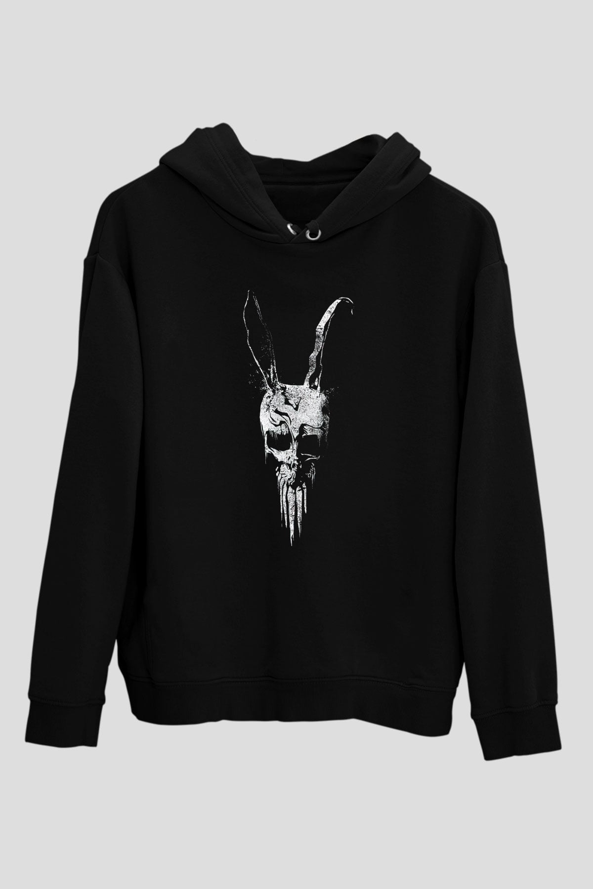 Donnie Darko Baskılı Unisex Siyah Hoodie