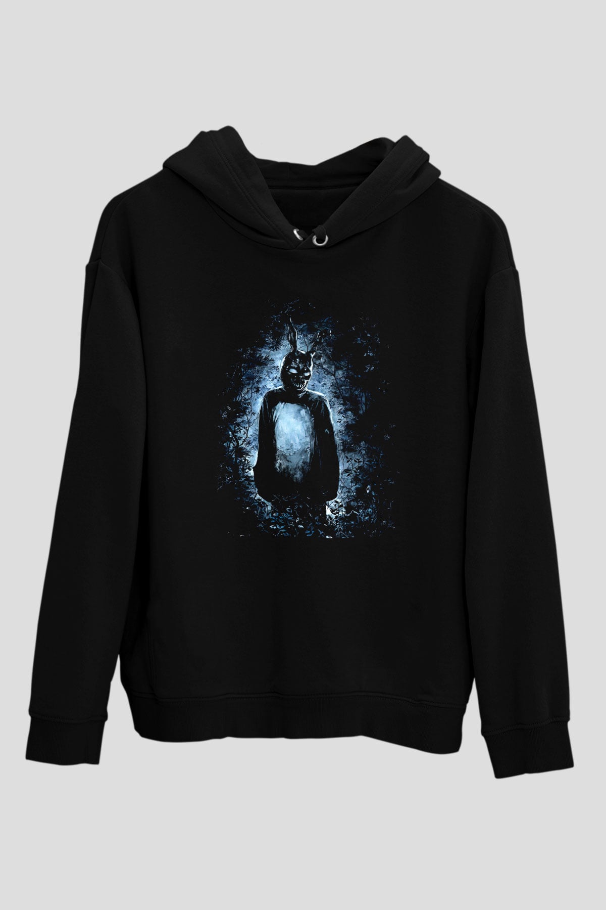 Donnie Darko Baskılı Unisex Siyah Hoodie