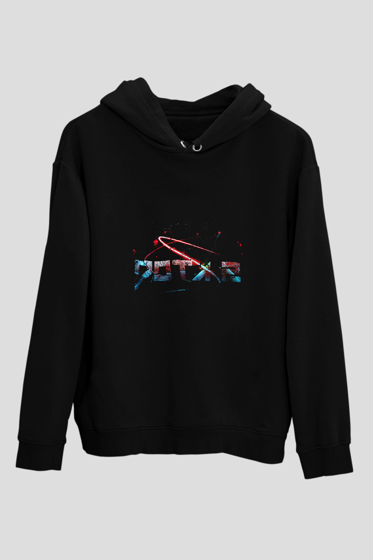Dota 2 Siyah Unisex Hoodie