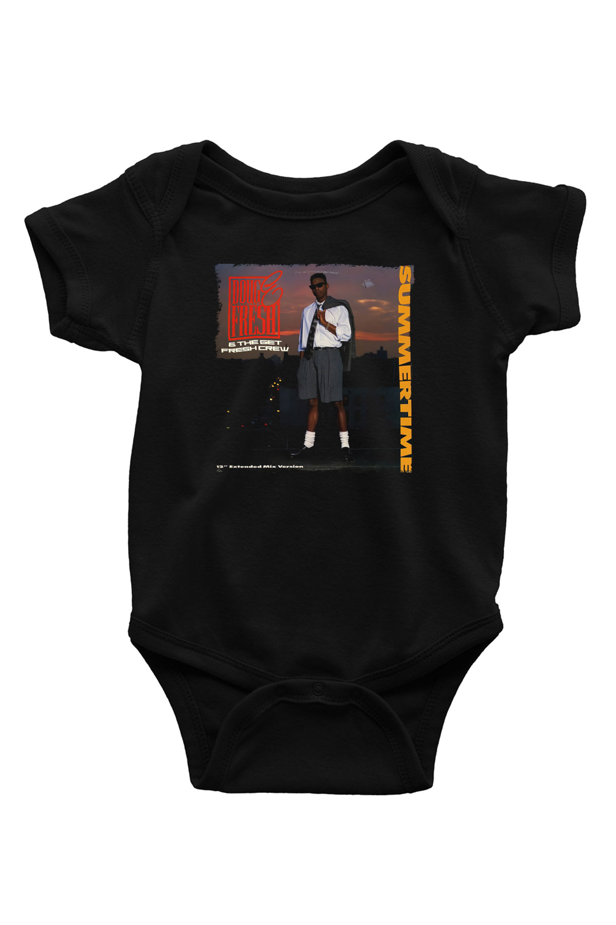 Doug E. Fresh Siyah Bebek Body - Zıbın