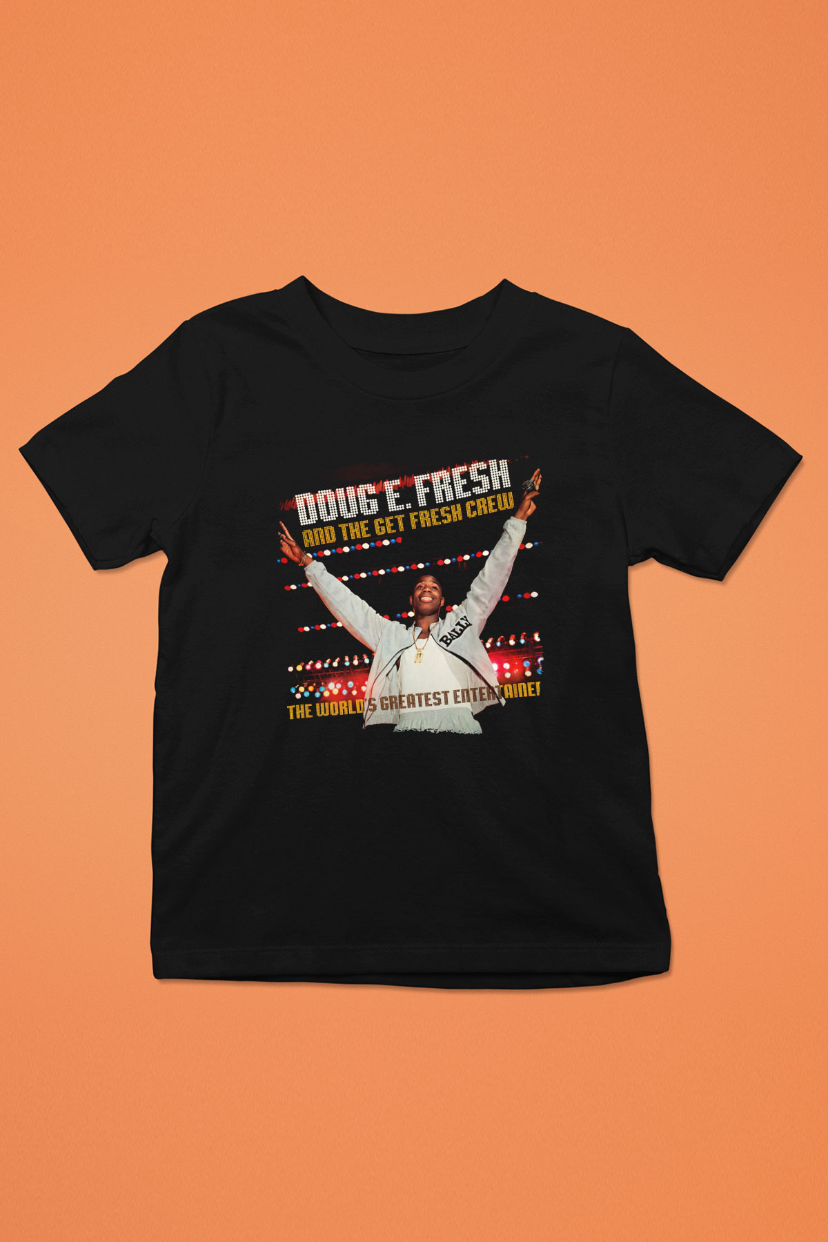 Doug E. Fresh Siyah Unisex Çocuk Tişört